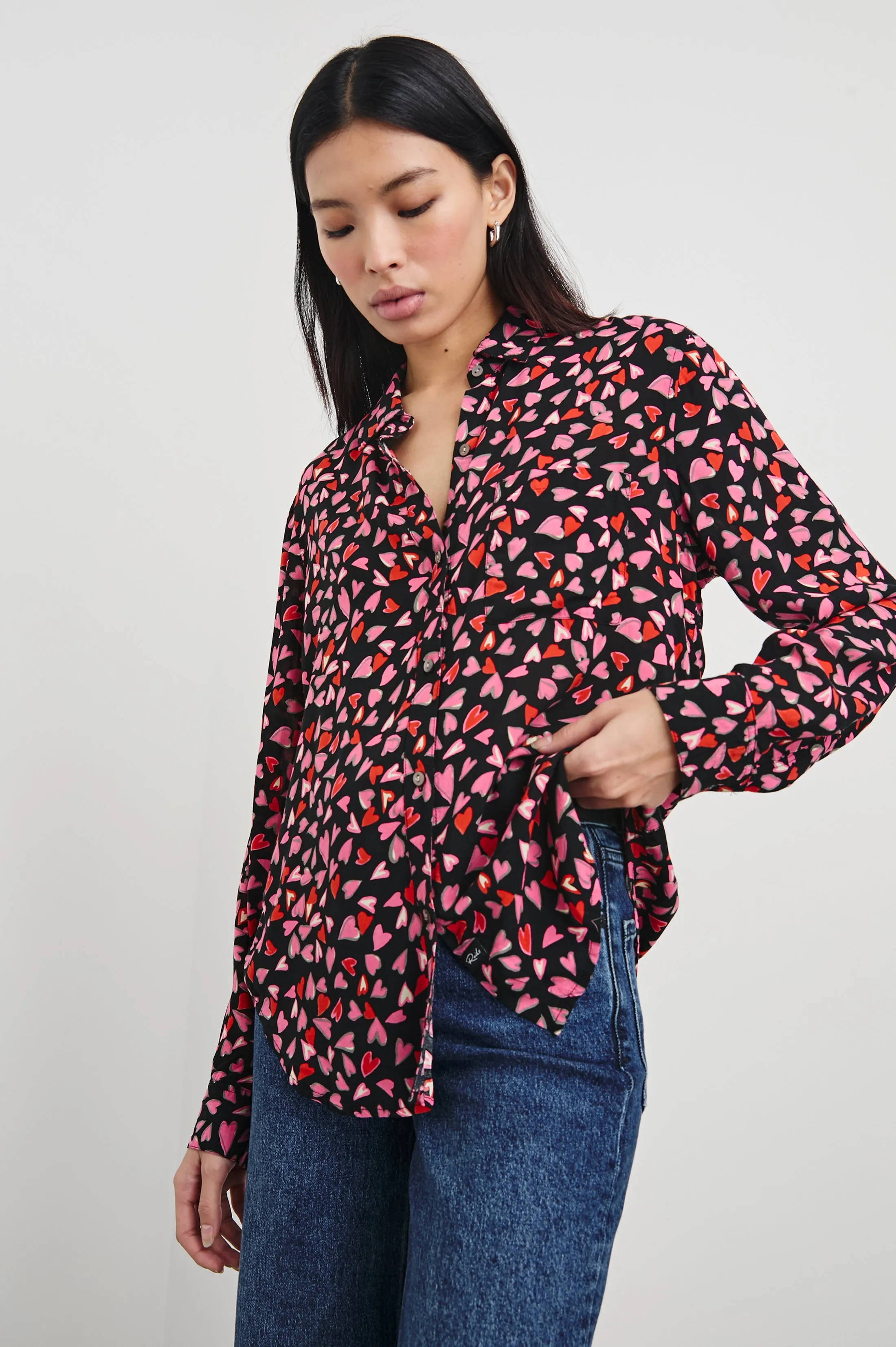 JOSEPHINE SHIRT - LOVE STRUCK sold by Rails product image thumbnail 4