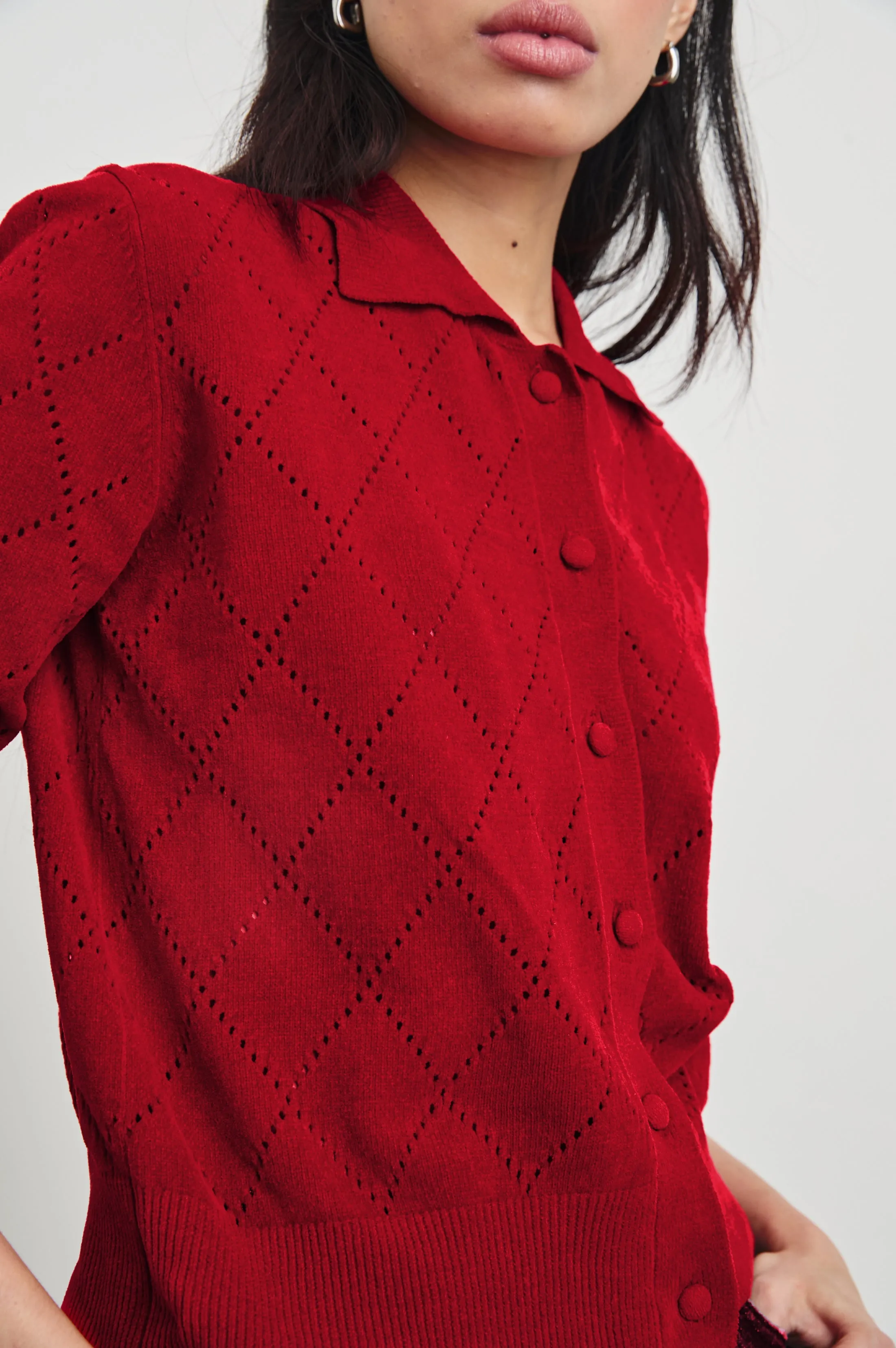 SIMONE TOP - RED sold by Rails product image thumbnail 2