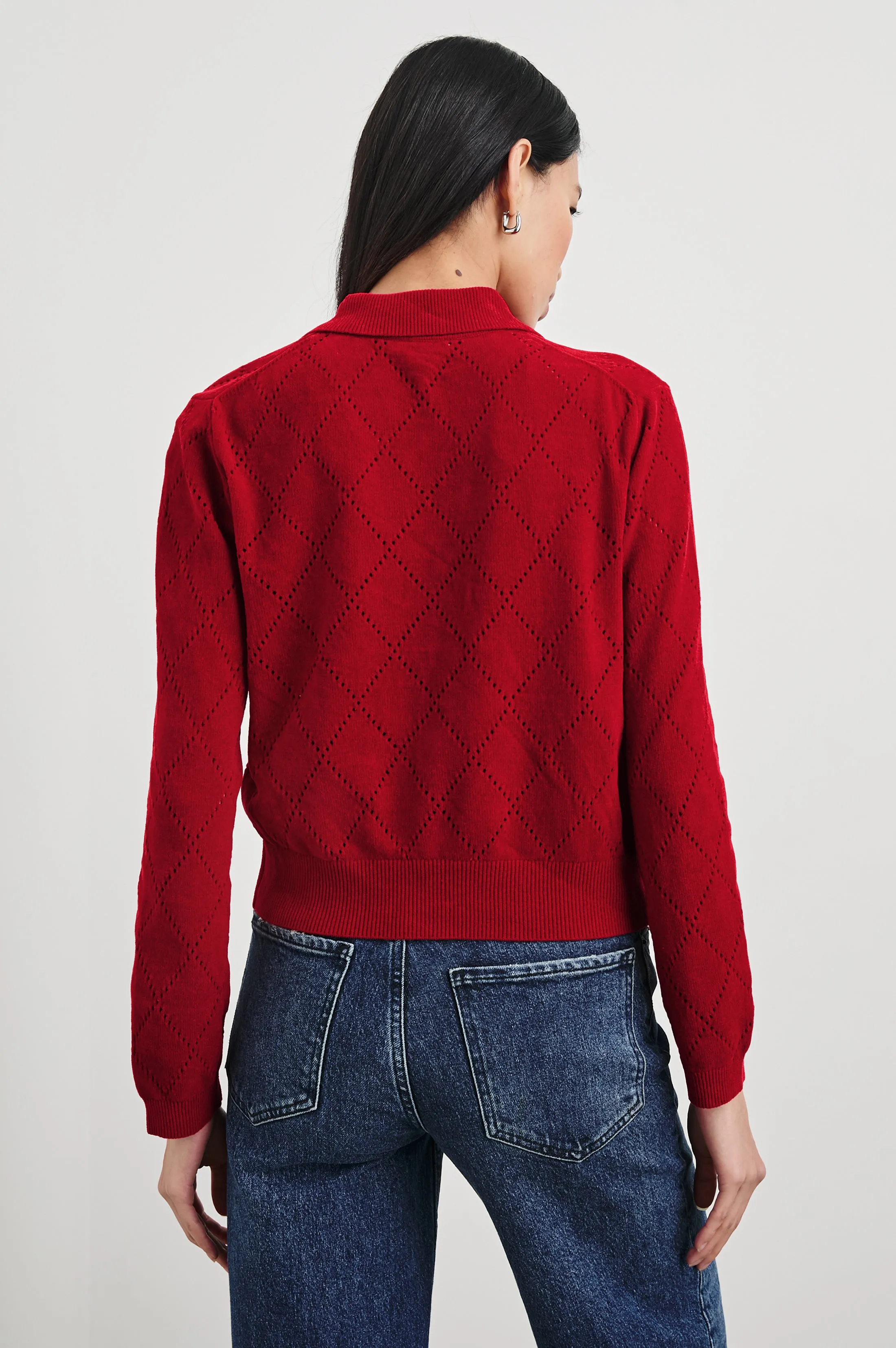 SIMONE TOP - RED sold by Rails product image thumbnail 5