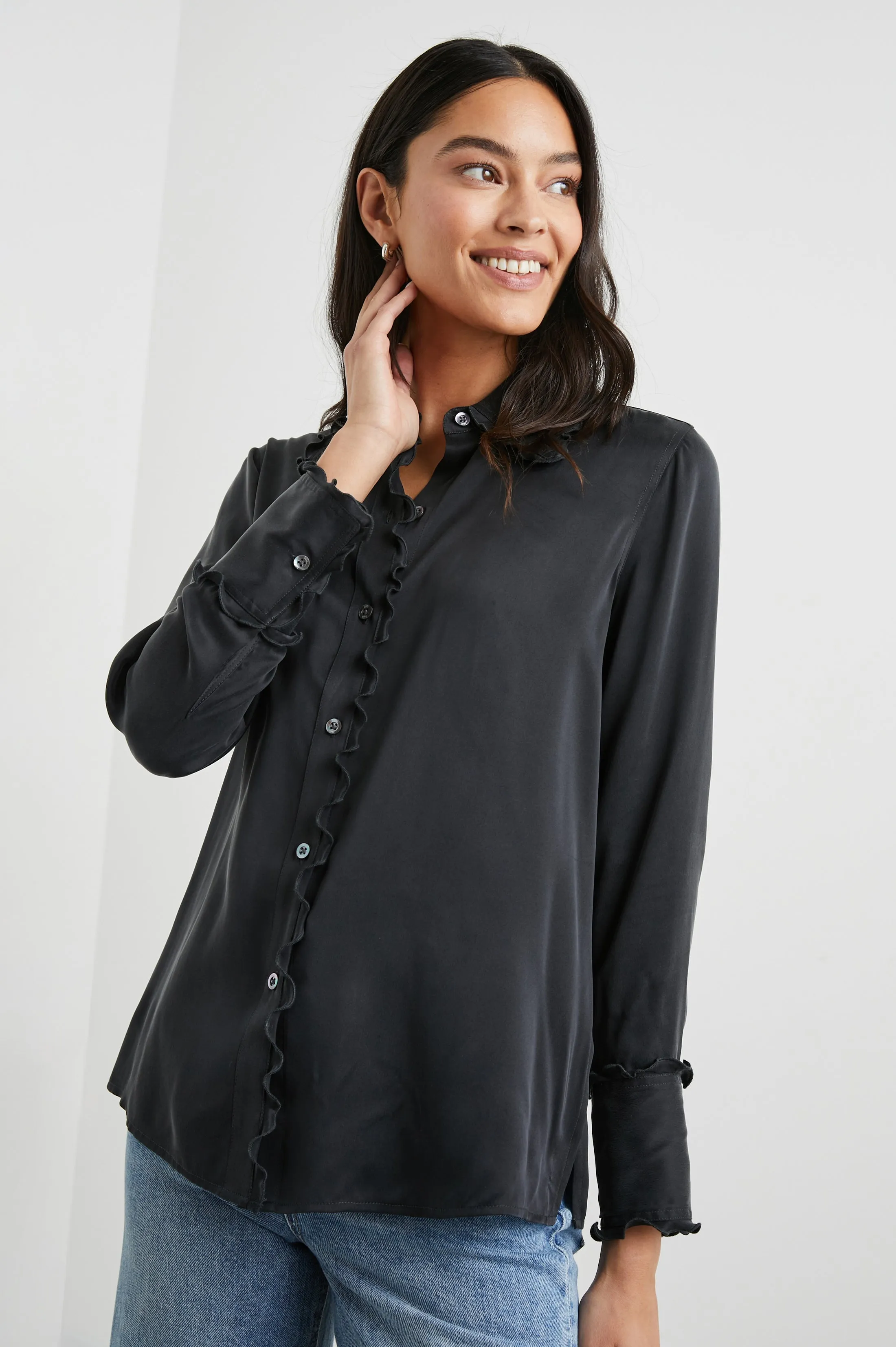 FIA SHIRT - BLACK sold by Rails product image thumbnail 3