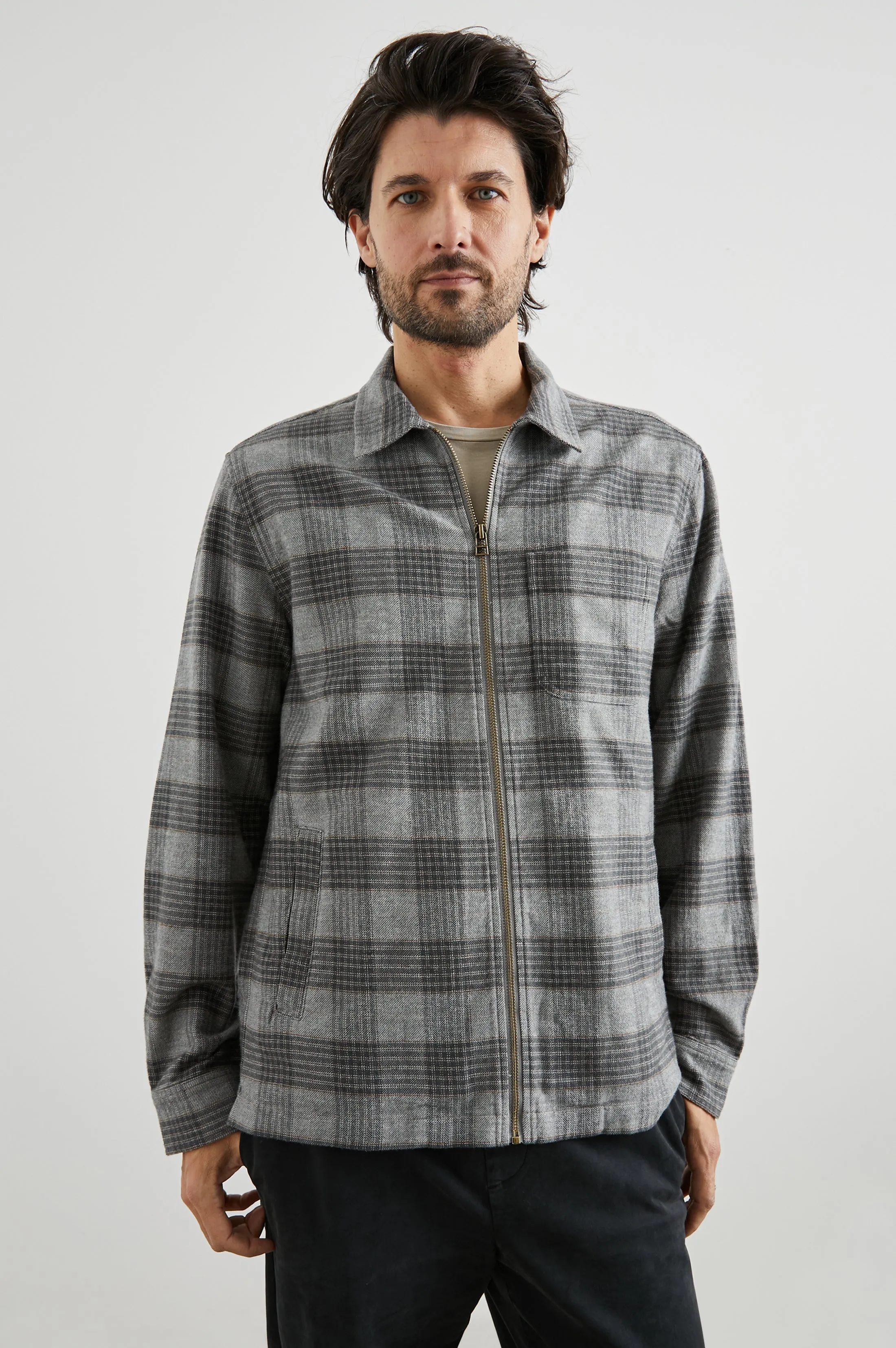 JAQUE SHIRT JACKET - LITHIUM RUST sold by Rails product image thumbnail 4