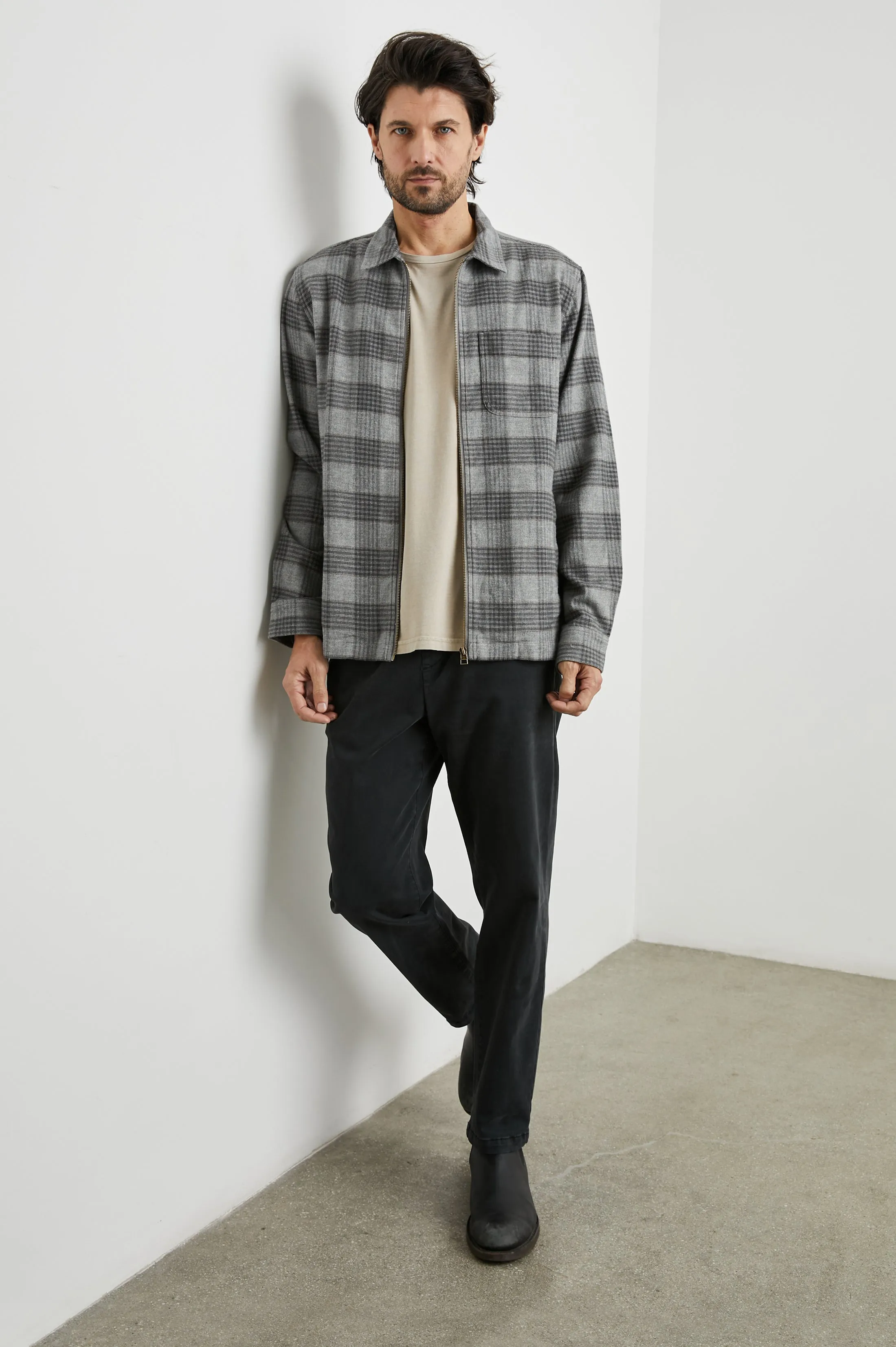 JAQUE SHIRT JACKET - LITHIUM RUST sold by Rails product image thumbnail 3