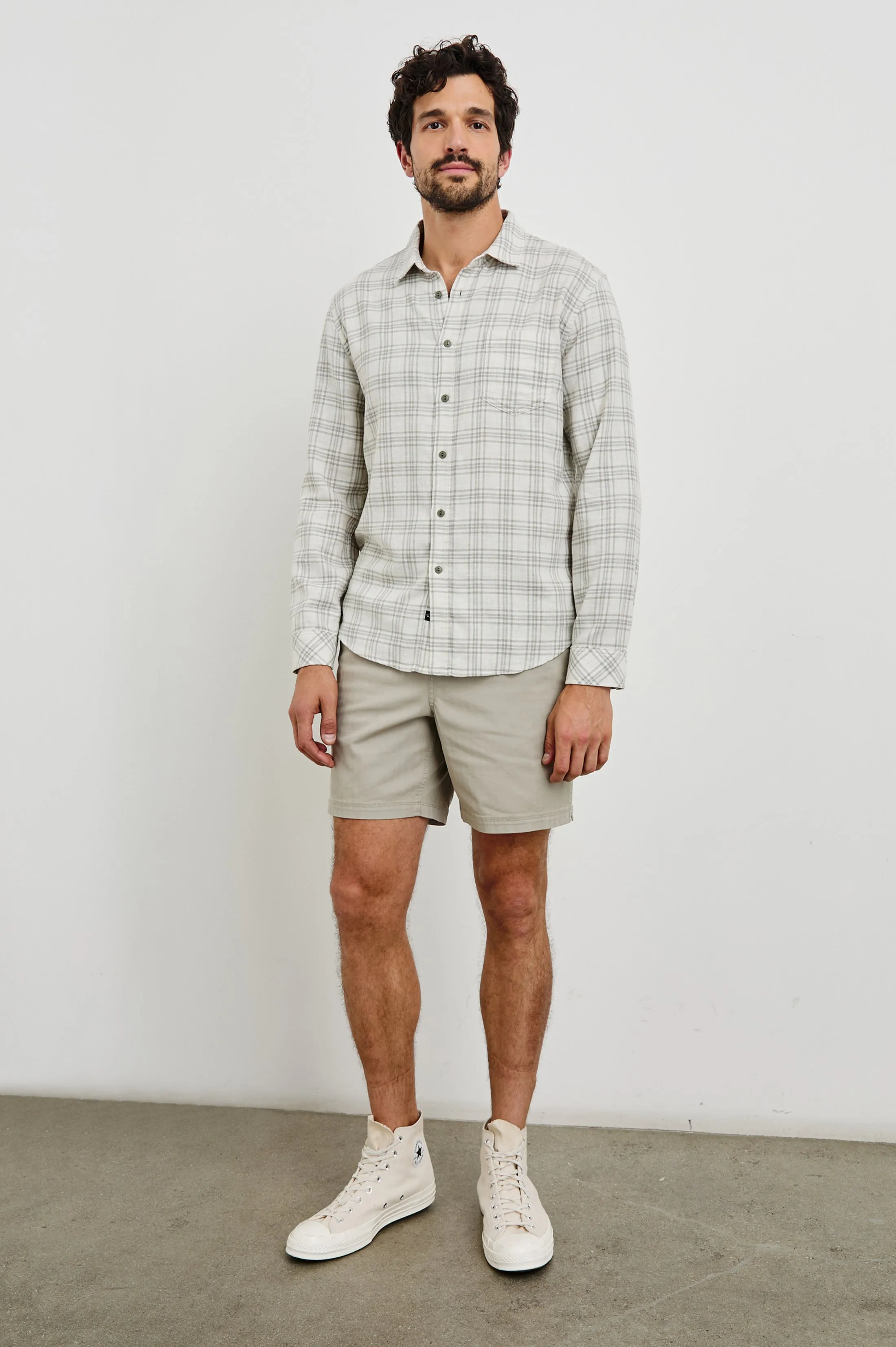 WYATT SHIRT - DESERT SAGE HARMONY sold by Rails product image thumbnail 4