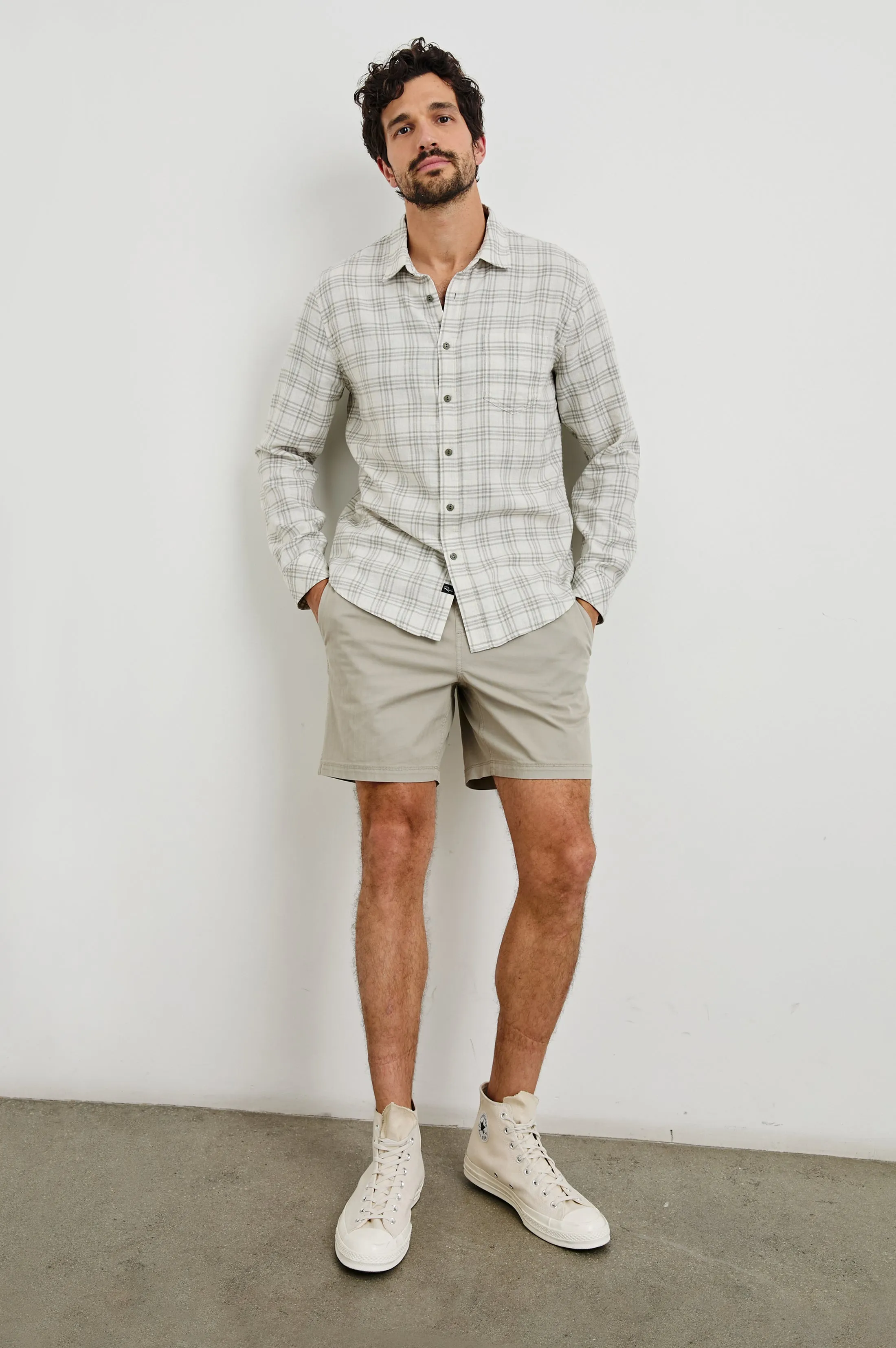 WYATT SHIRT - DESERT SAGE HARMONY sold by Rails product image thumbnail 3