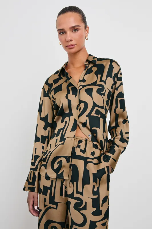 LEDGER SHIRT - SANTORINI SAND sold by Rails