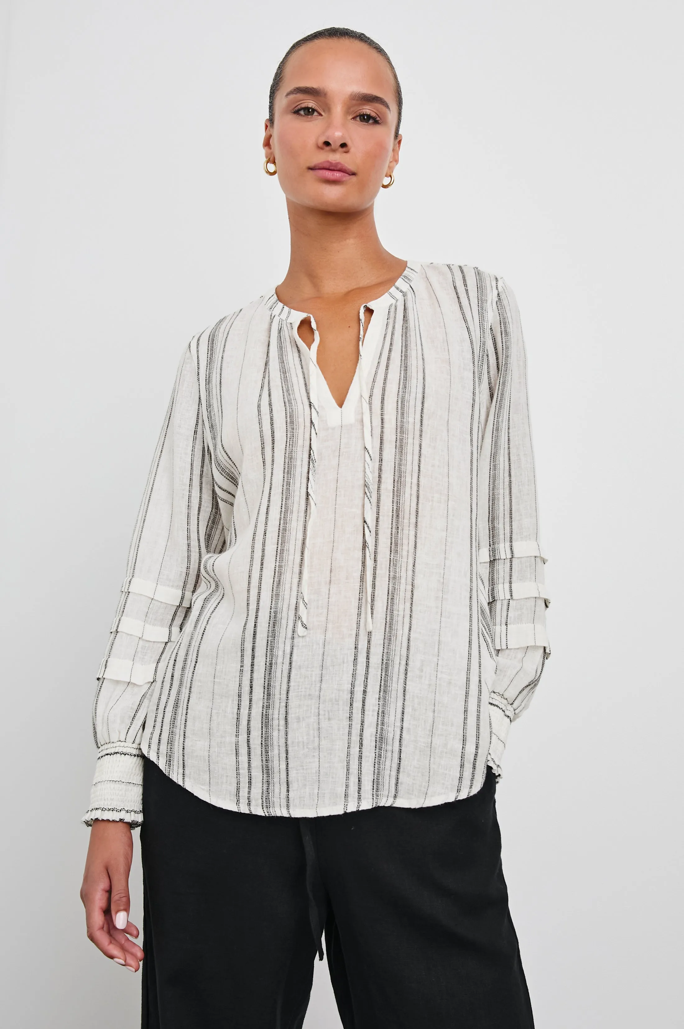 CATERINA TOP - BASQUE STRIPE sold by Rails