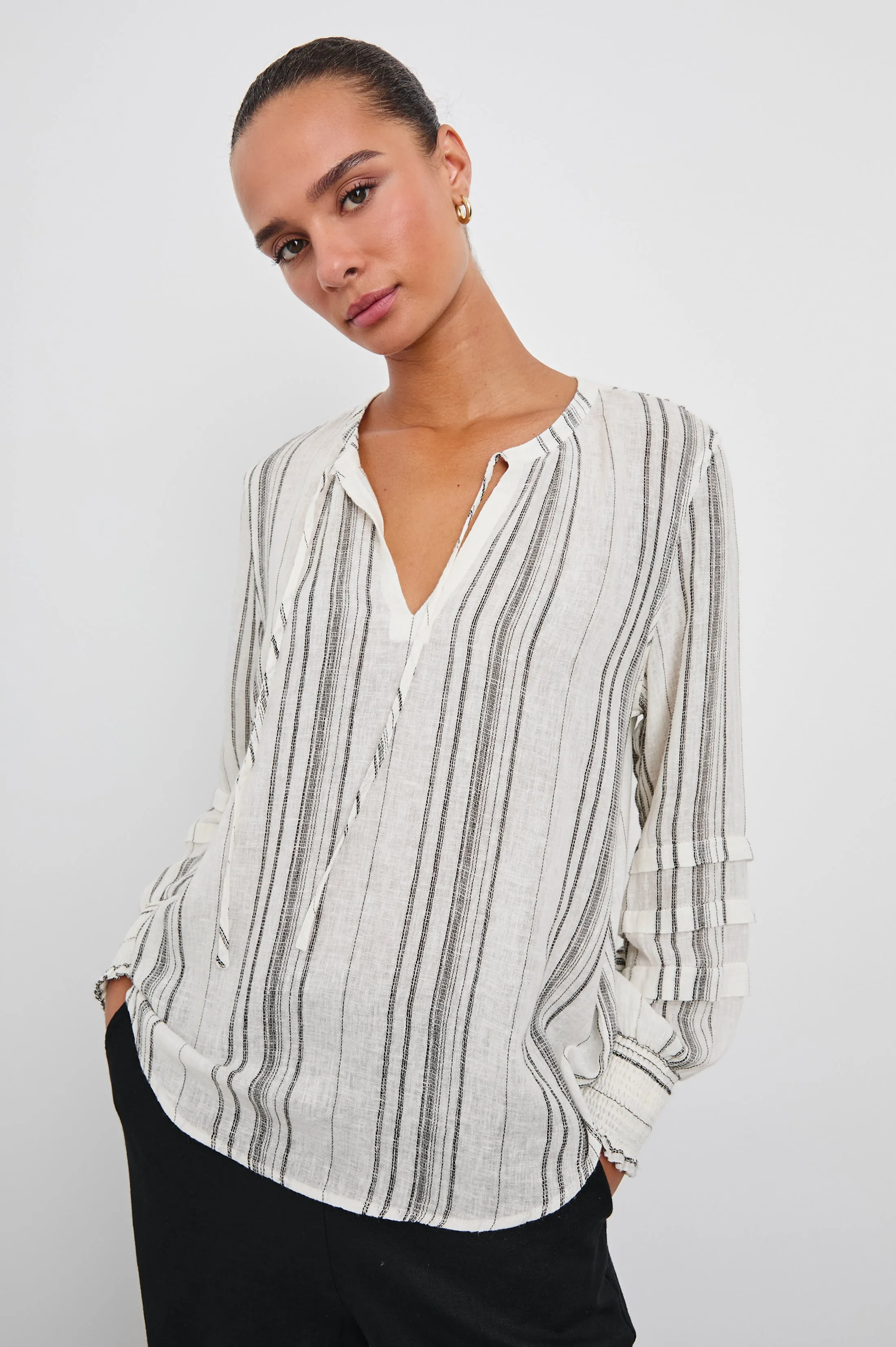 CATERINA TOP - BASQUE STRIPE sold by Rails product image thumbnail 3