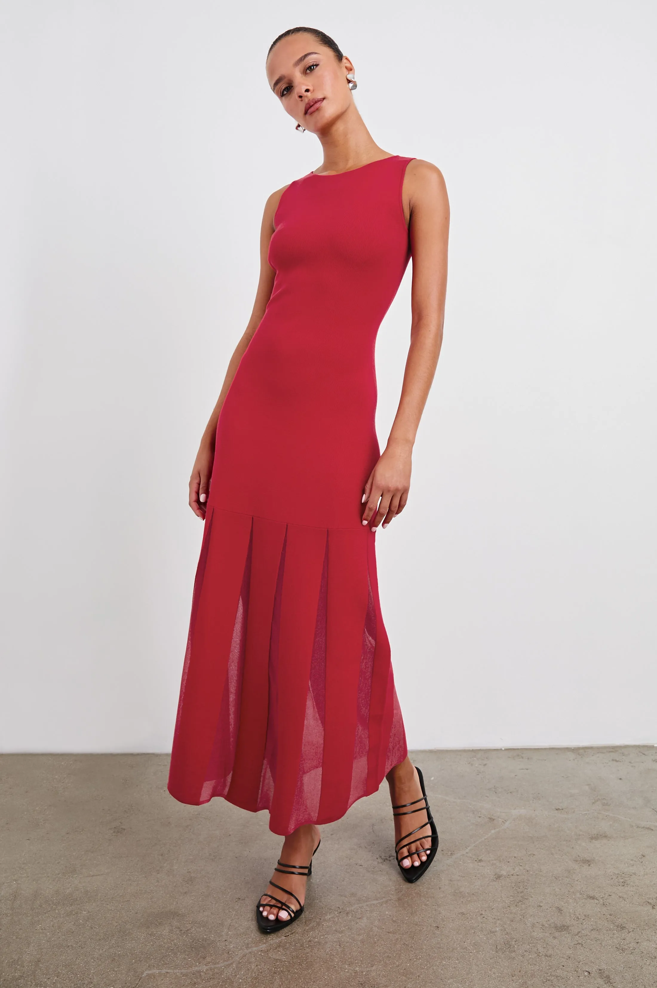 ALESSIA DRESS - SCARLET sold by Rails product image thumbnail 4
