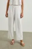 LEON CROP PANT - WHITE GAUZE sold by Rails