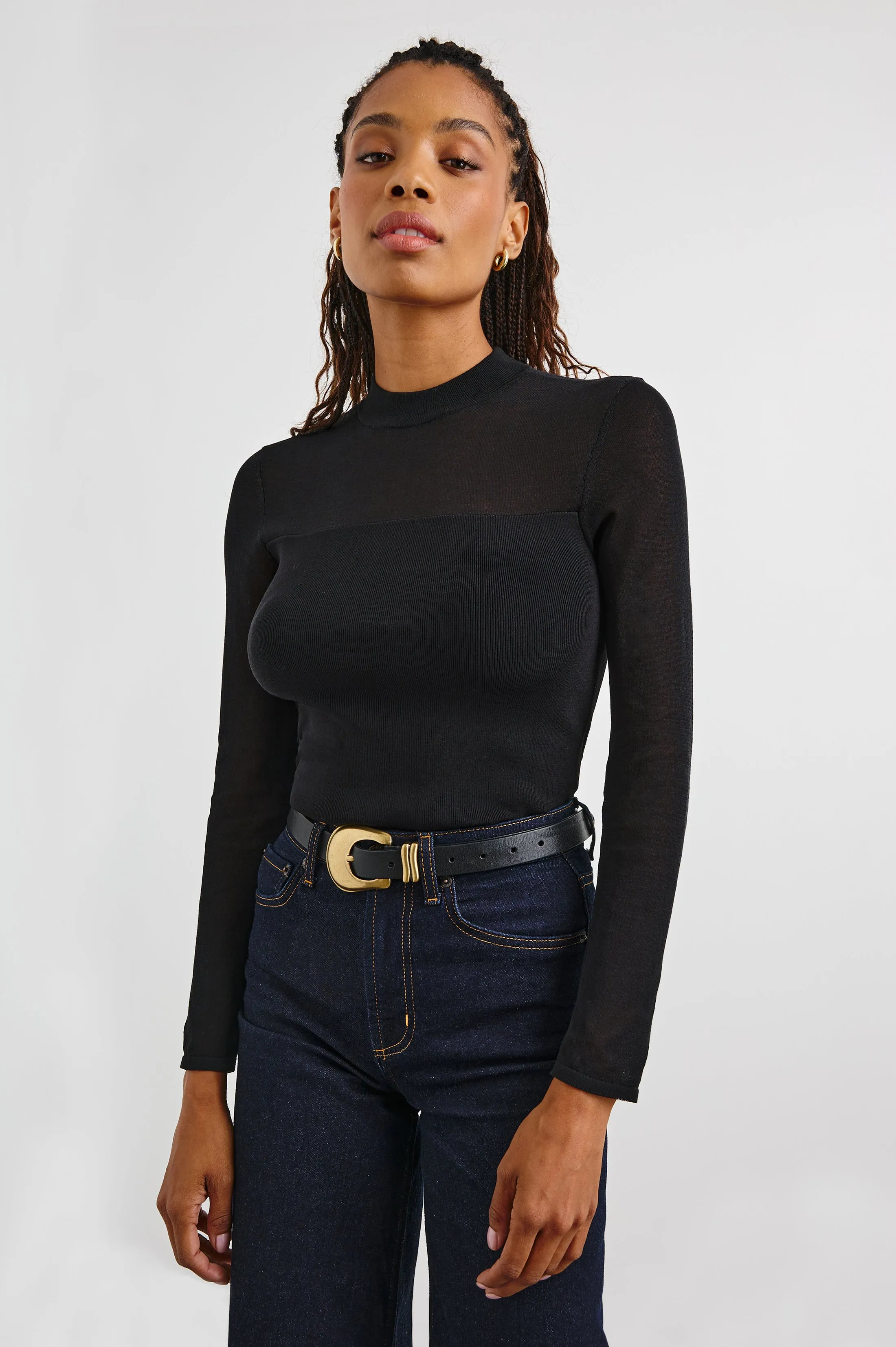 WINONA TOP - BLACK sold by Rails product image thumbnail 5