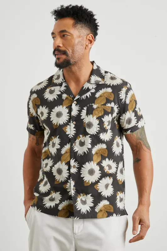 MORENO SHIRT - SUNFLOWER TWIRL BARK sold by Rails