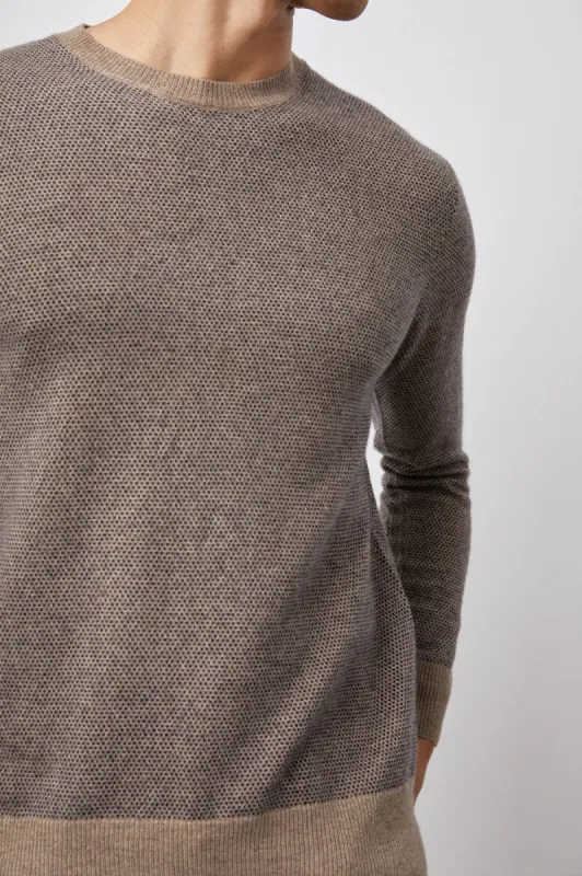 RUNE SWEATER - FLAX NAVY sold by Rails