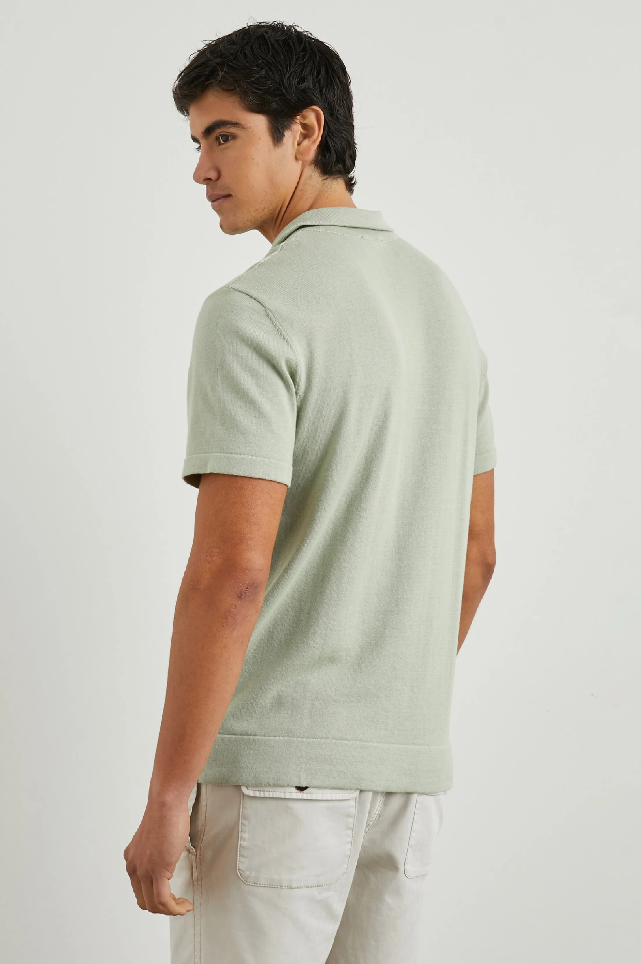 SILAS SHIRT - SAGE IRIDESCENT MULTI sold by Rails product image thumbnail 5