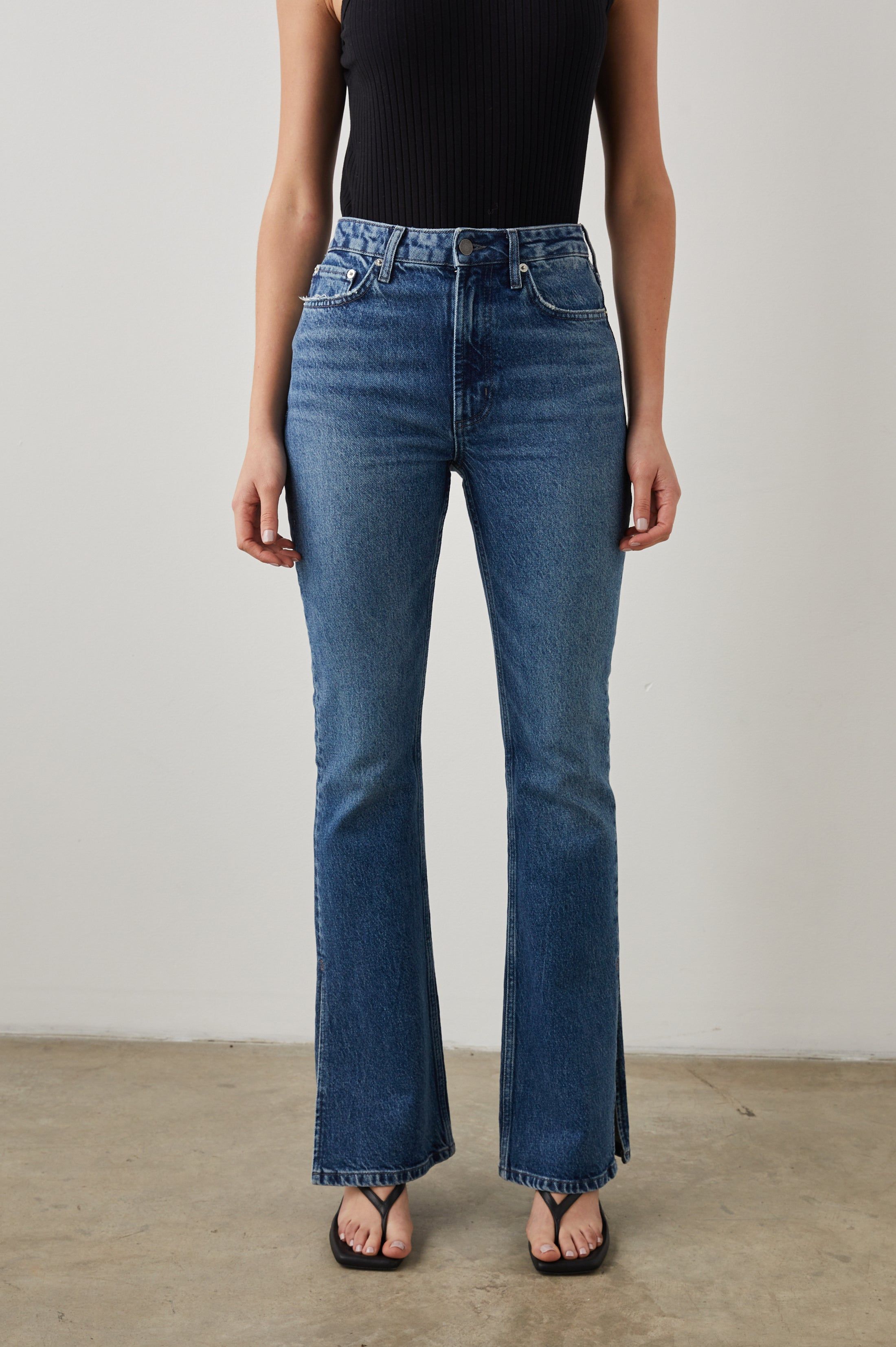 SUNSET SLIM BOOT - NAVY STONE sold by Rails