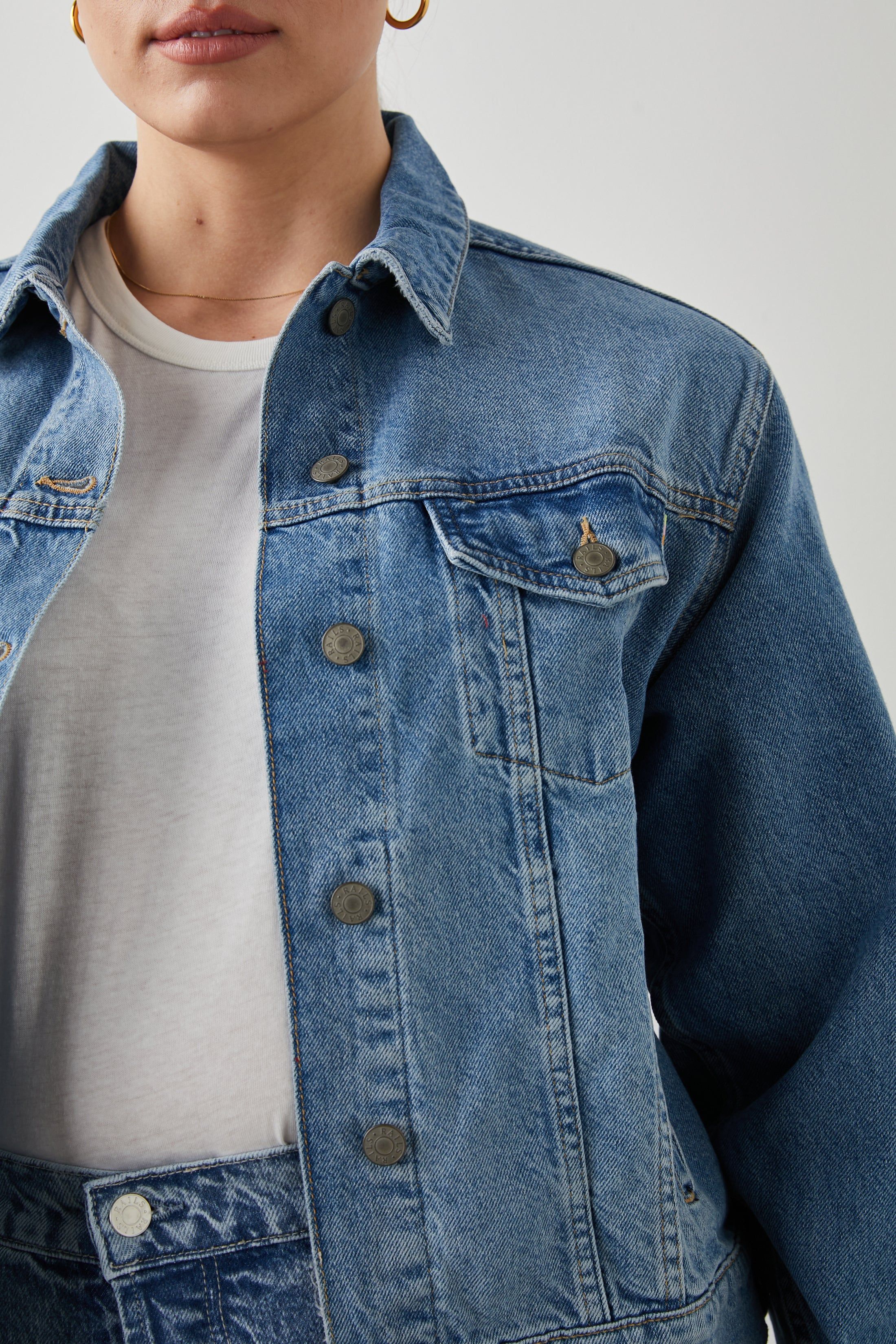 MULHOLLAND JACKET - ORIGINAL BLUE sold by Rails product image thumbnail 7