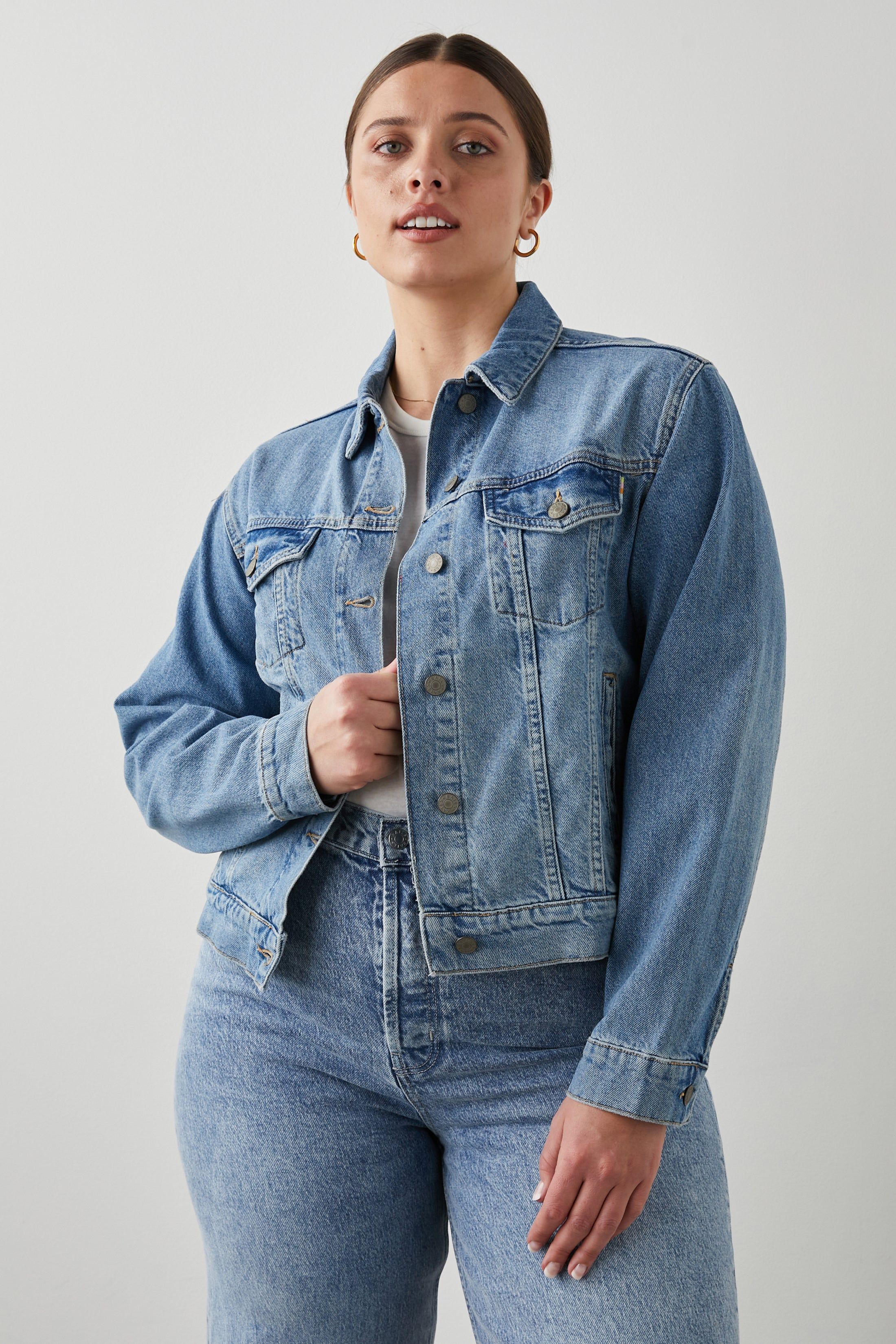 MULHOLLAND JACKET - ORIGINAL BLUE sold by Rails product image thumbnail 6