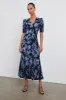 ZARIAH DRESS - MIDNIGHT LILY sold by Rails