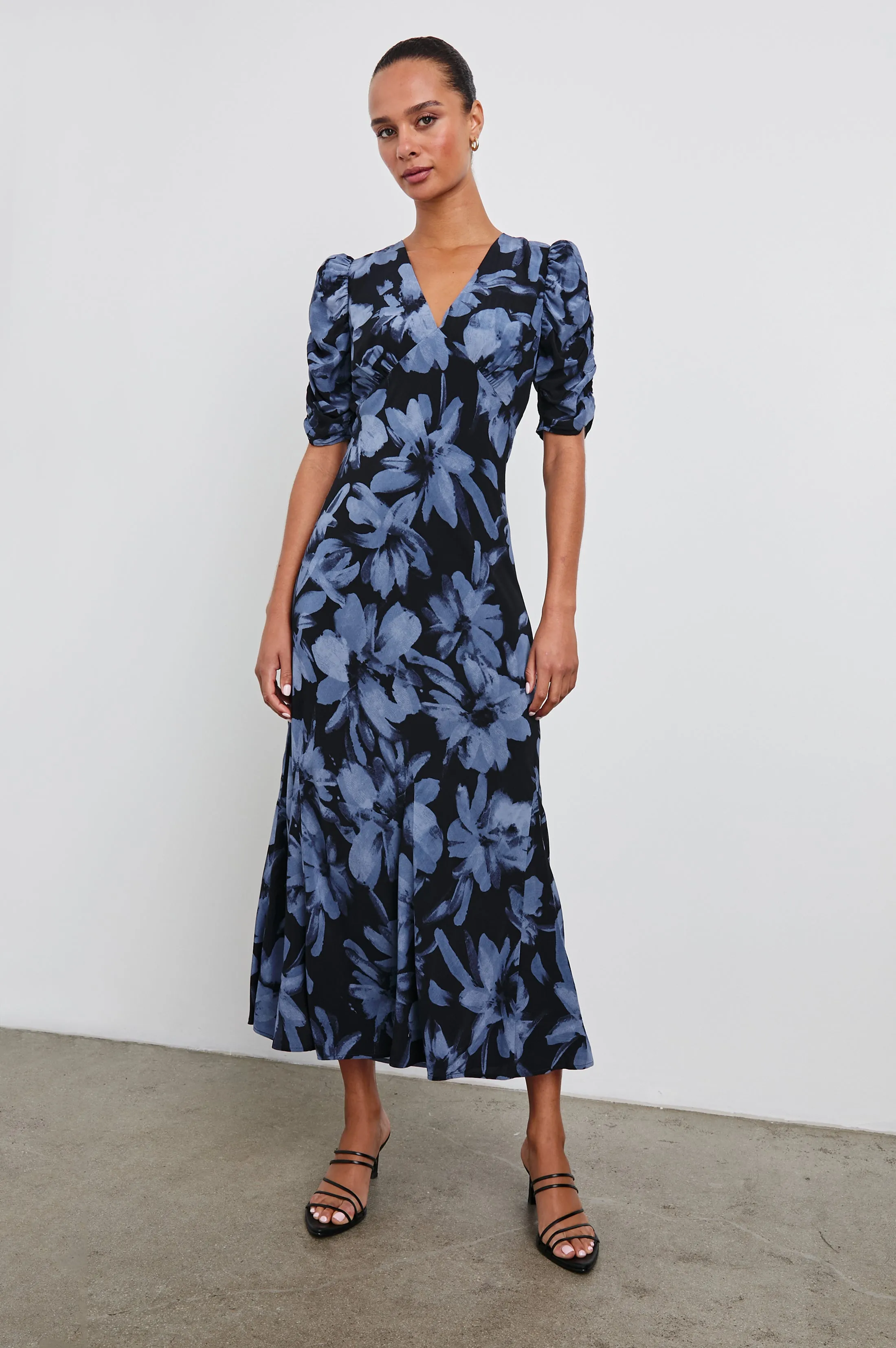 ZARIAH DRESS - MIDNIGHT LILY sold by Rails