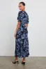 ZARIAH DRESS - MIDNIGHT LILY sold by Rails