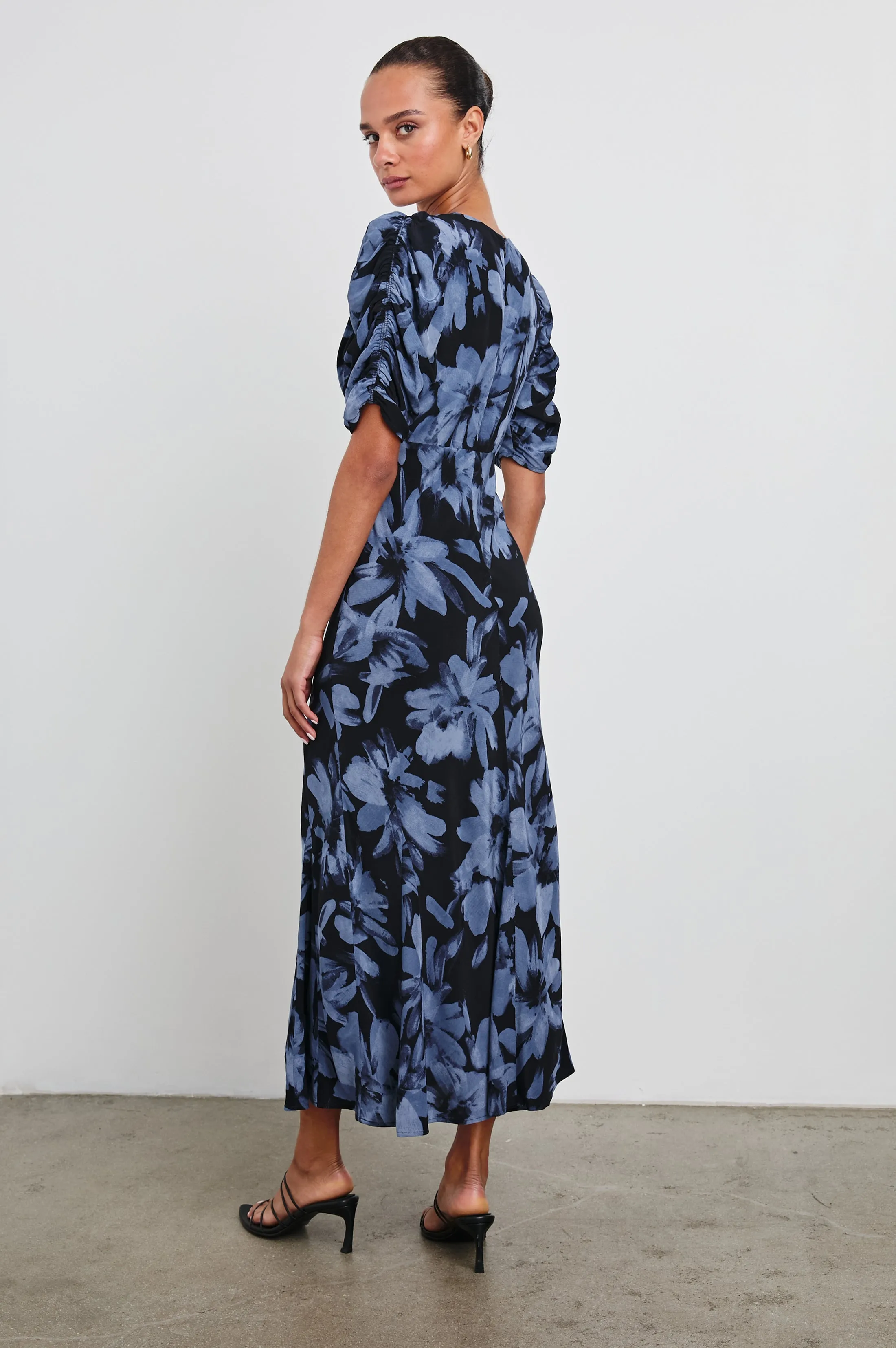 ZARIAH DRESS - MIDNIGHT LILY sold by Rails product image thumbnail 4