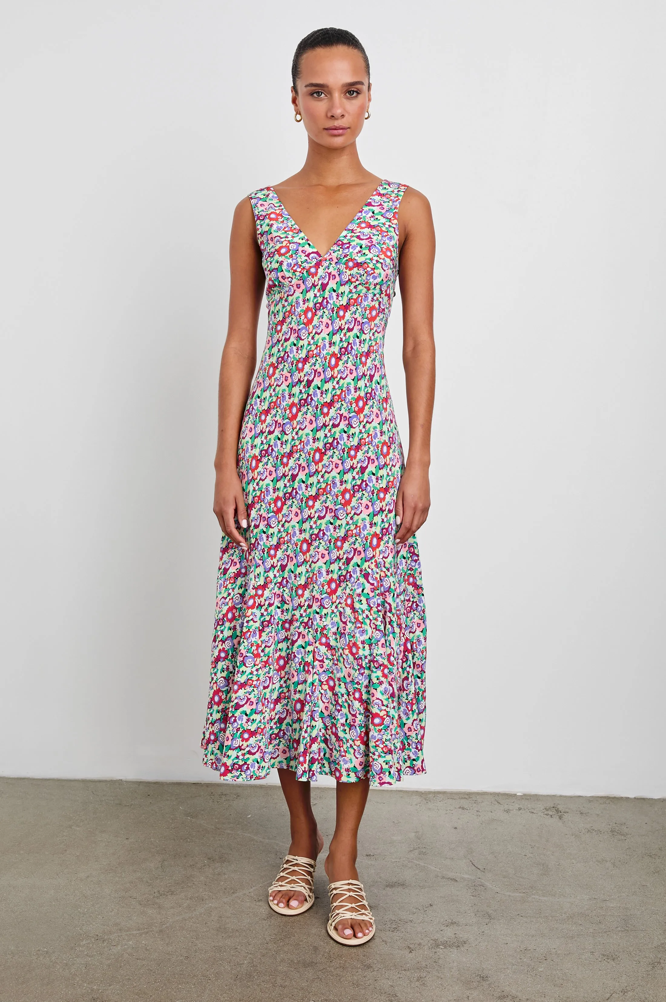 IRRA DRESS - OVERSIZED MULTI FLORAL sold by Rails product image thumbnail 3