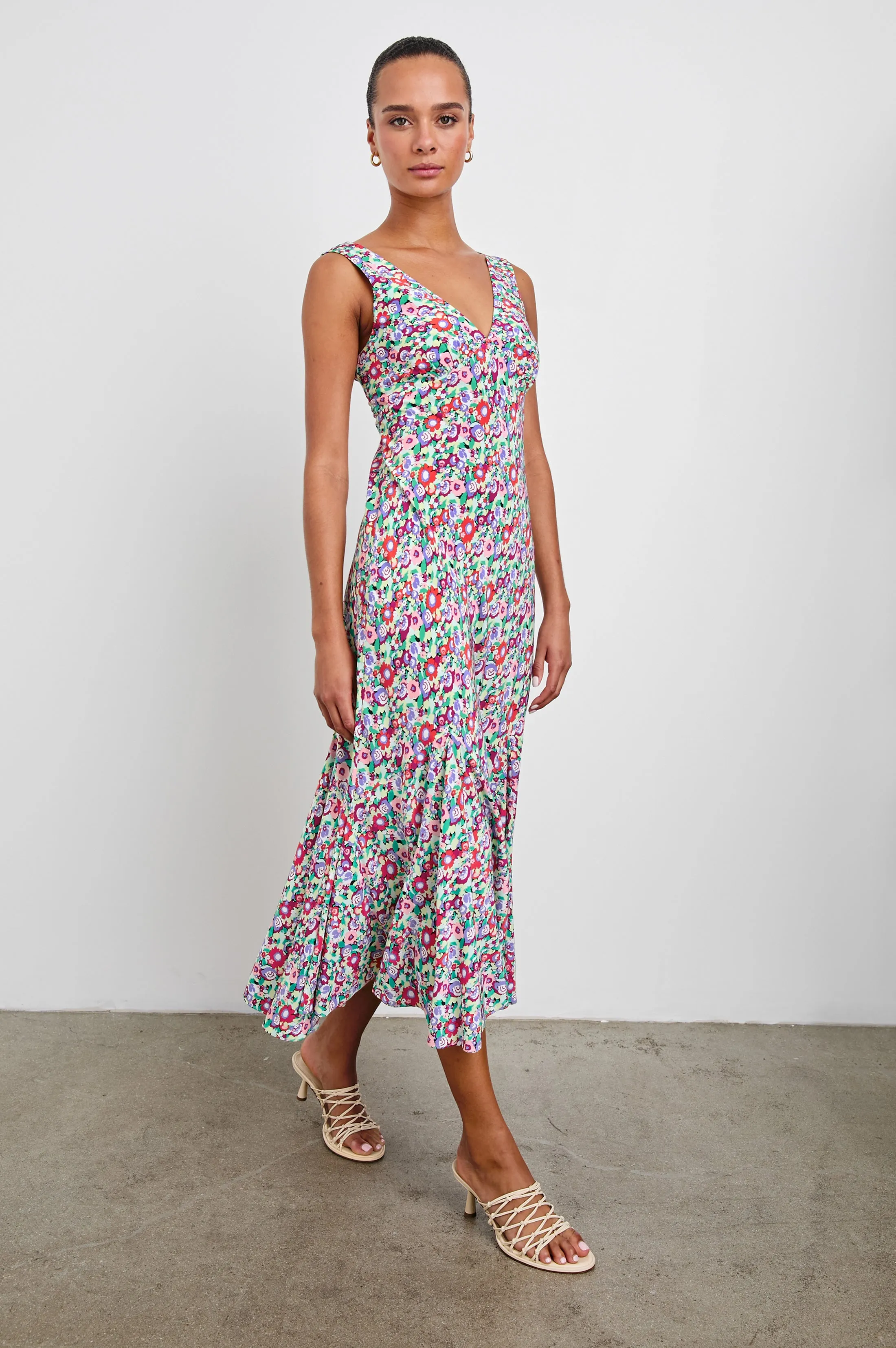 IRRA DRESS - OVERSIZED MULTI FLORAL sold by Rails product image thumbnail 4