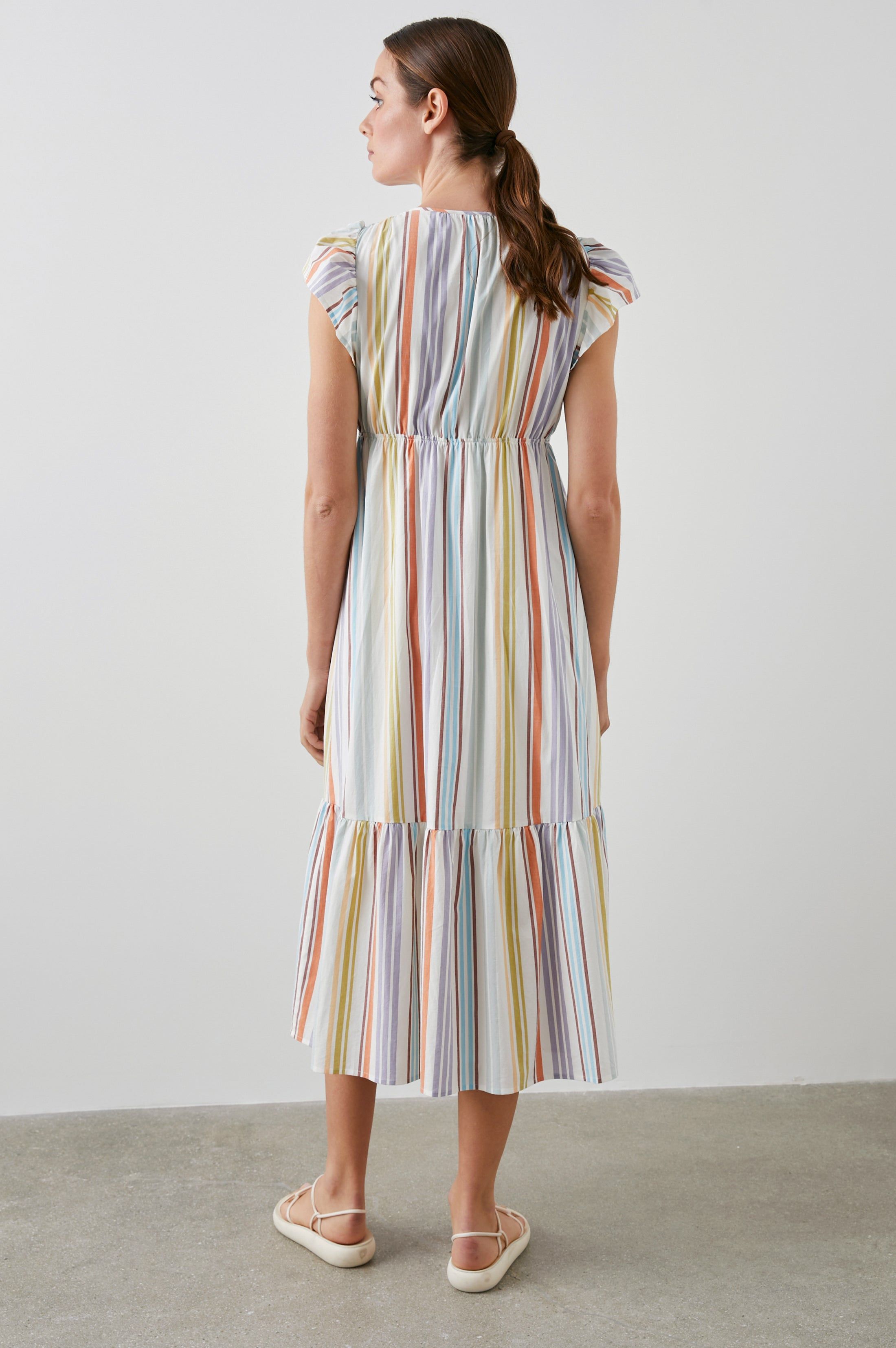 TINA DRESS - OASIS STRIPE sold by Rails product image thumbnail 4