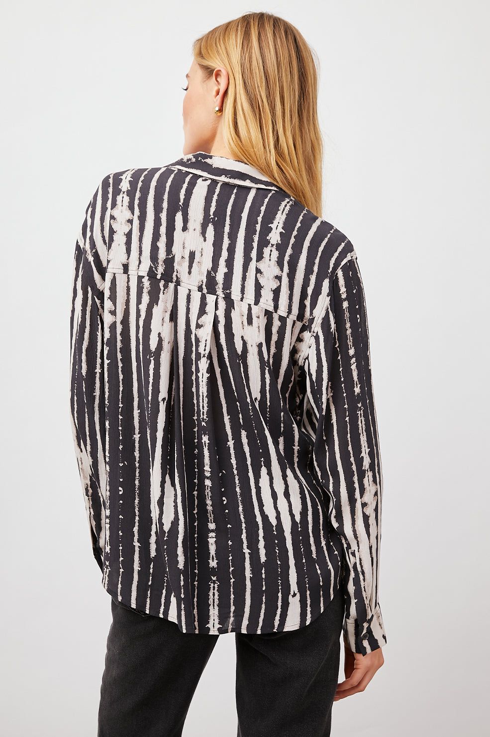 CORI SHIRT - BLACK NILE sold by Rails product image thumbnail 4
