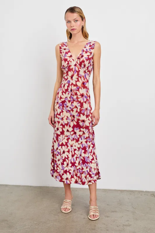 AUDRINA DRESS - AMARANTH sold by Rails