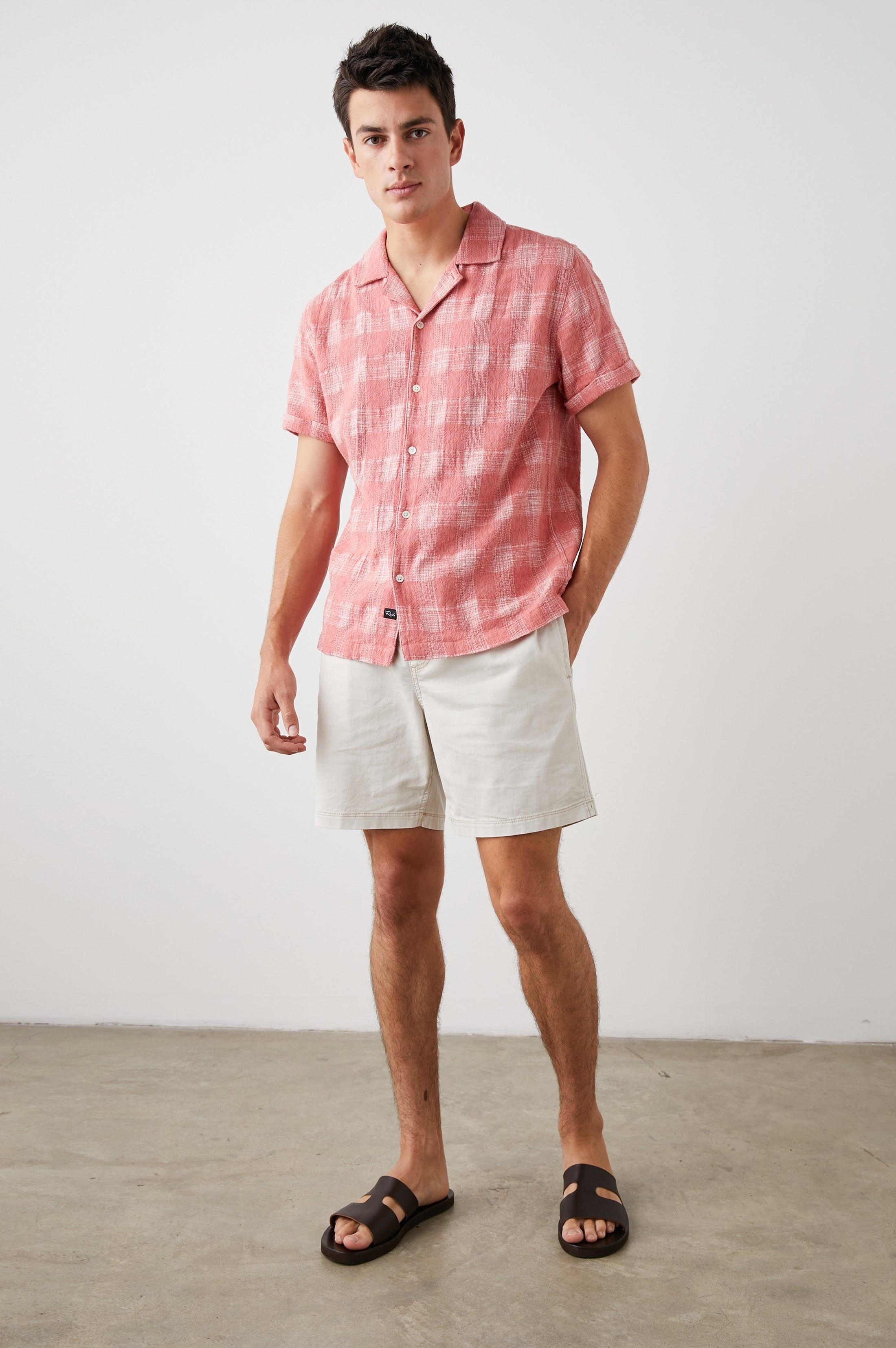 DRESDEN SHIRT - SUNRISE RED sold by Rails product image thumbnail 3