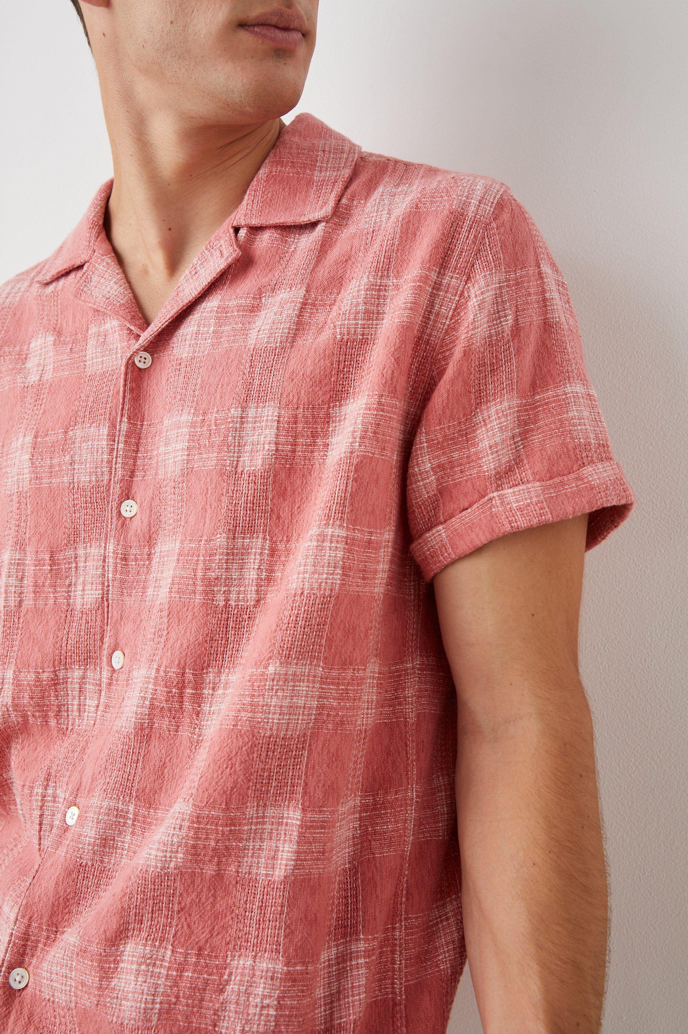 DRESDEN SHIRT - SUNRISE RED sold by Rails product image thumbnail 2