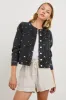LIDO JACKET - ASH BLACK FLORAL sold by Rails