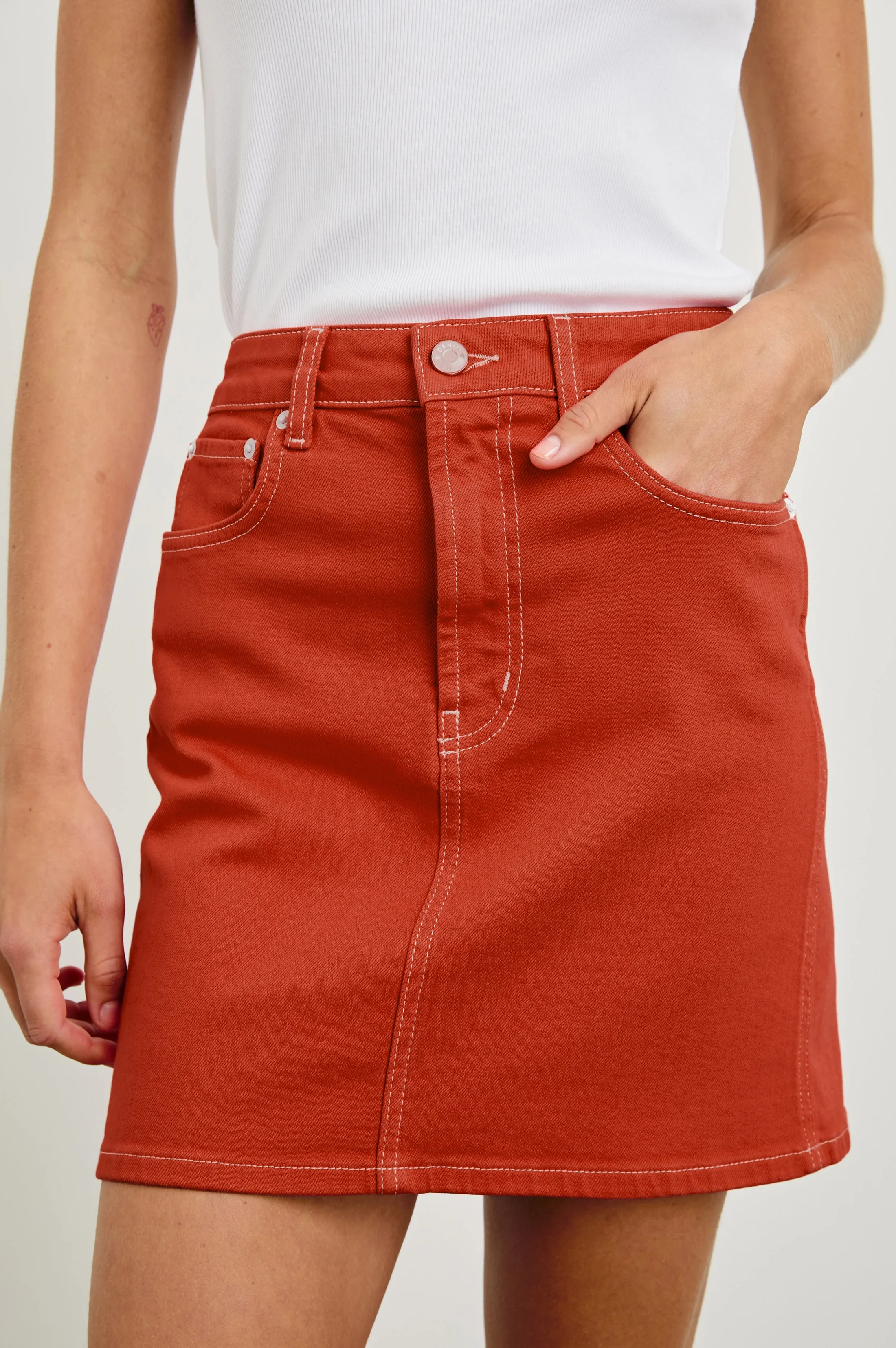 BURBANK SKIRT - TERRACOTTA sold by Rails product image thumbnail 2