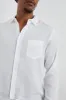 WYATT SHIRT - WHITE sold by Rails