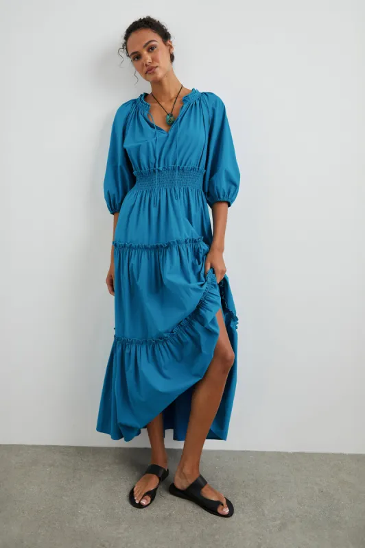 CATERINE DRESS - TURKISH TILE sold by Rails