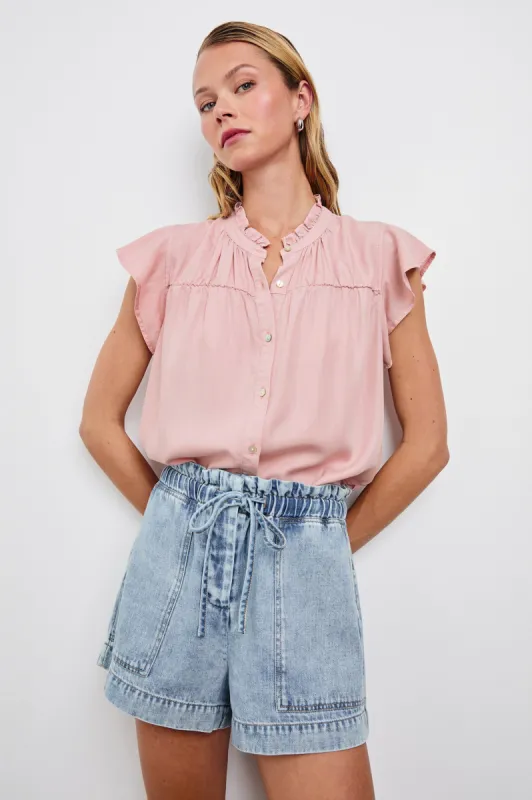 RUTHIE TOP - DUSTY ROSE sold by Rails
