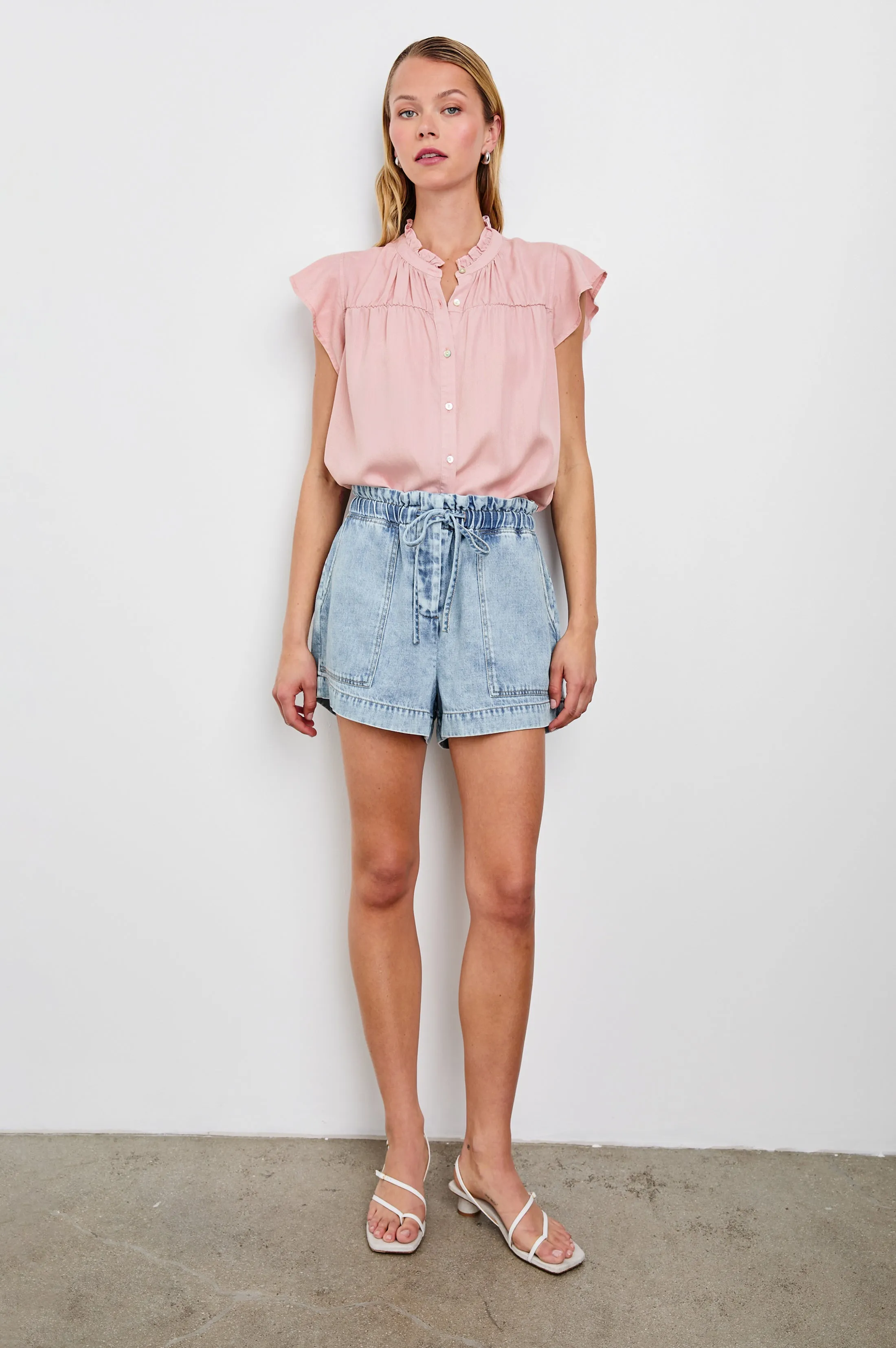 RUTHIE TOP - DUSTY ROSE sold by Rails product image thumbnail 4