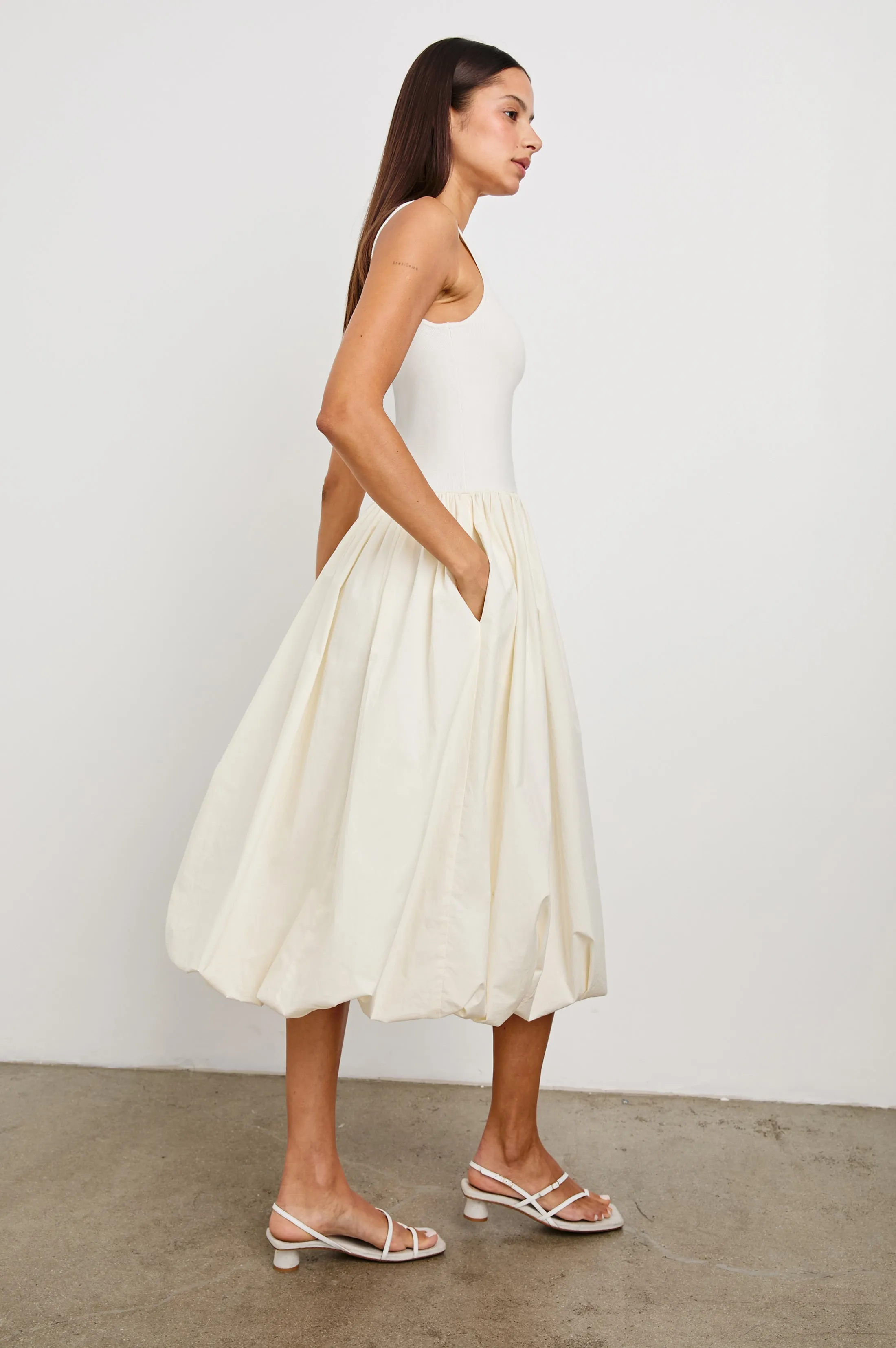 ROSALIND DRESS - IVORY sold by Rails product image thumbnail 4