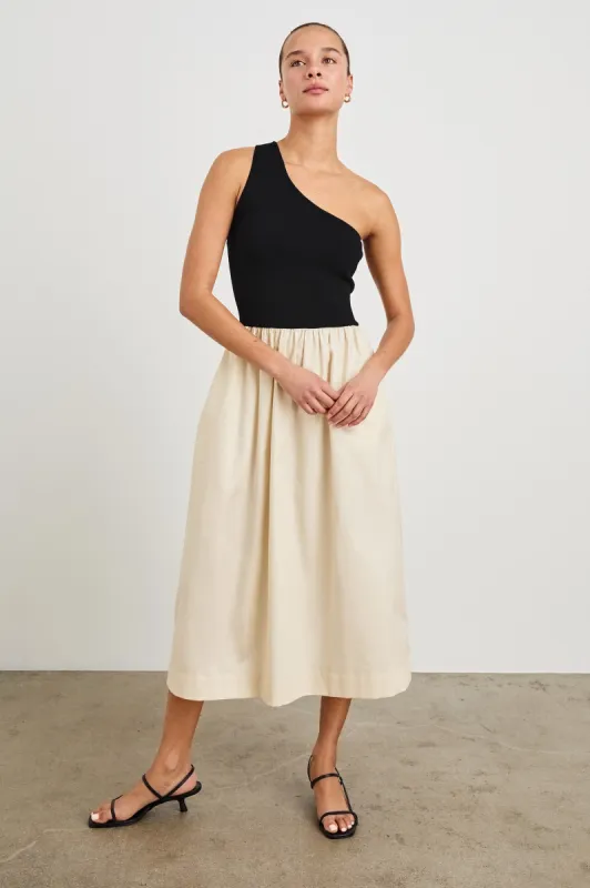 ANITA DRESS - BLACK IVORY sold by Rails