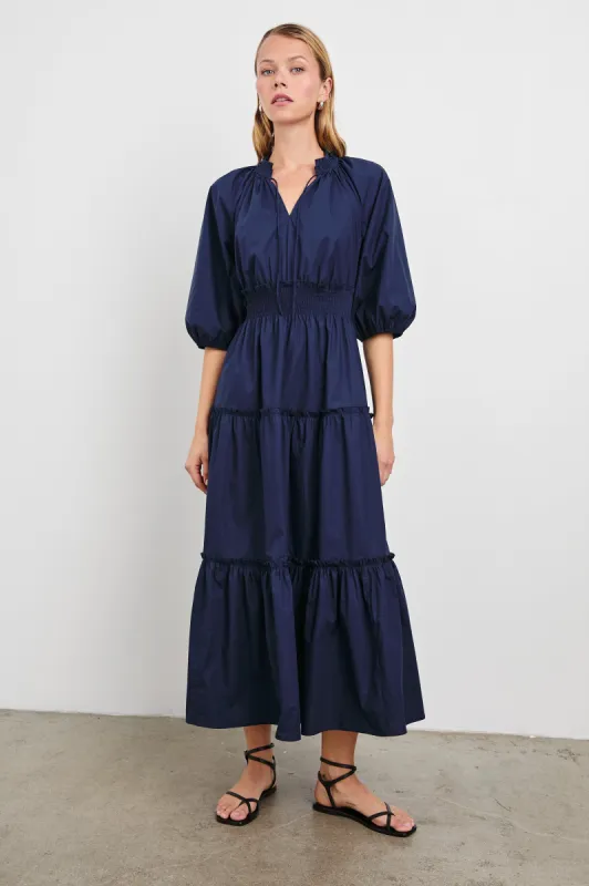 CATERINE DRESS - NAVY sold by Rails