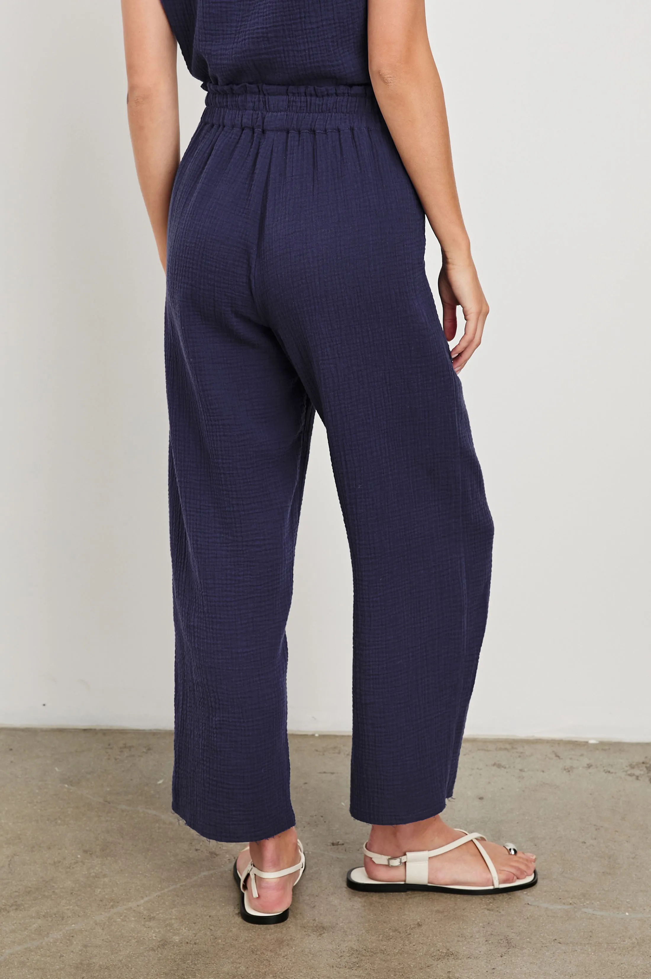LEON CROP PANT - ADMIRAL BLUE sold by Rails product image thumbnail 2