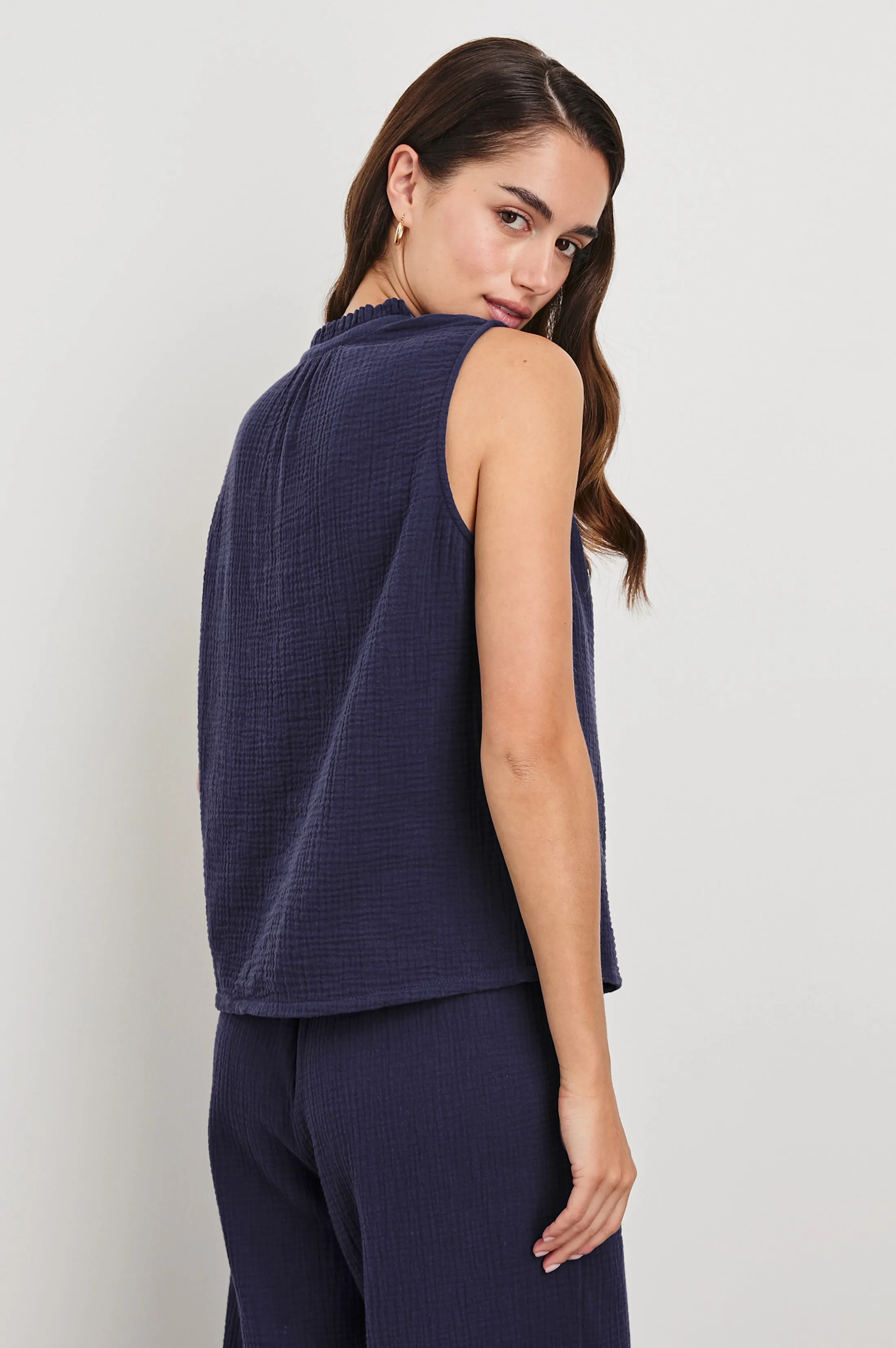 CHRISTY TOP - ADMIRAL BLUE sold by Rails product image thumbnail 5