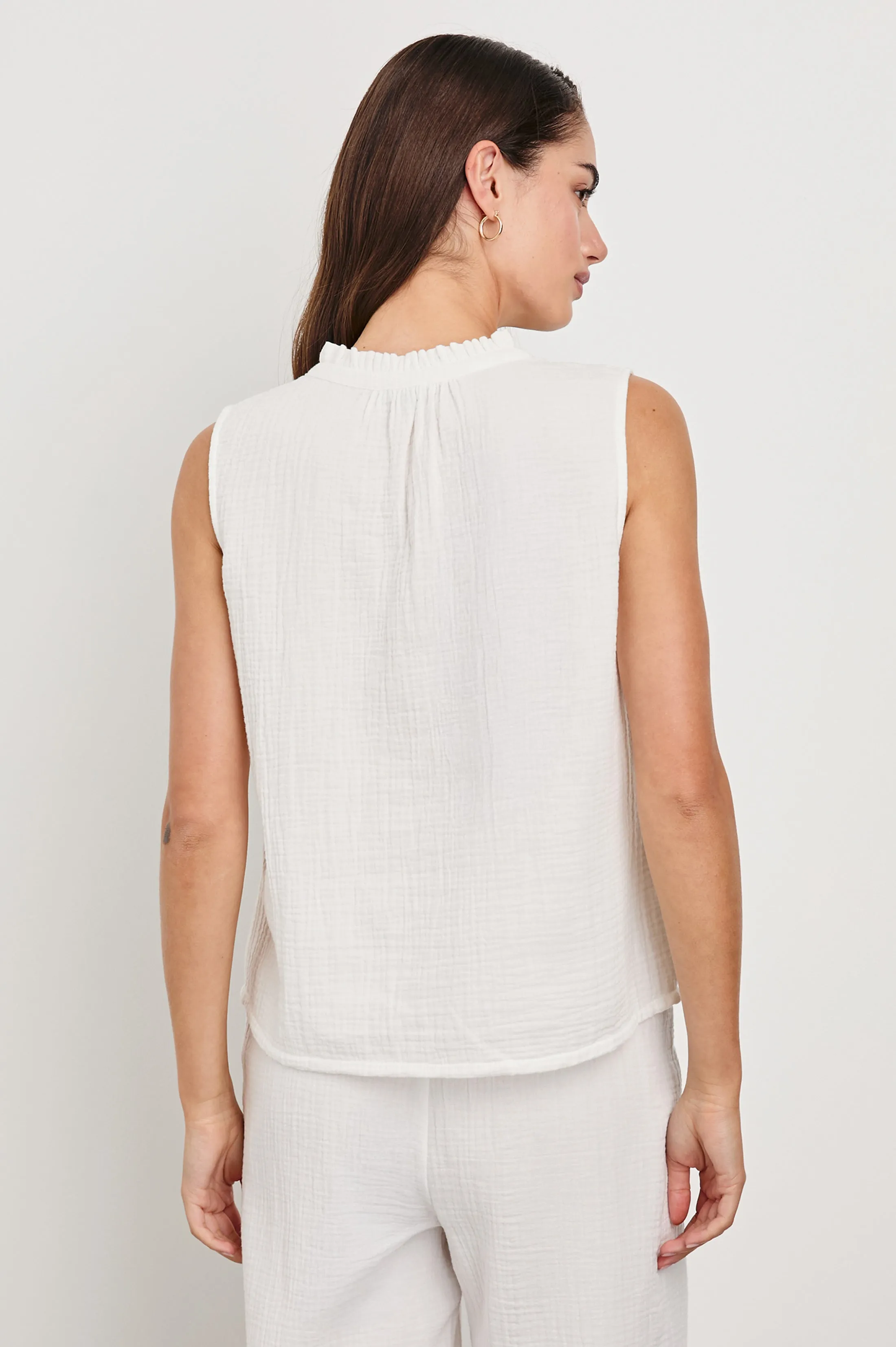 CHRISTY TOP - WHITE sold by Rails product image thumbnail 4