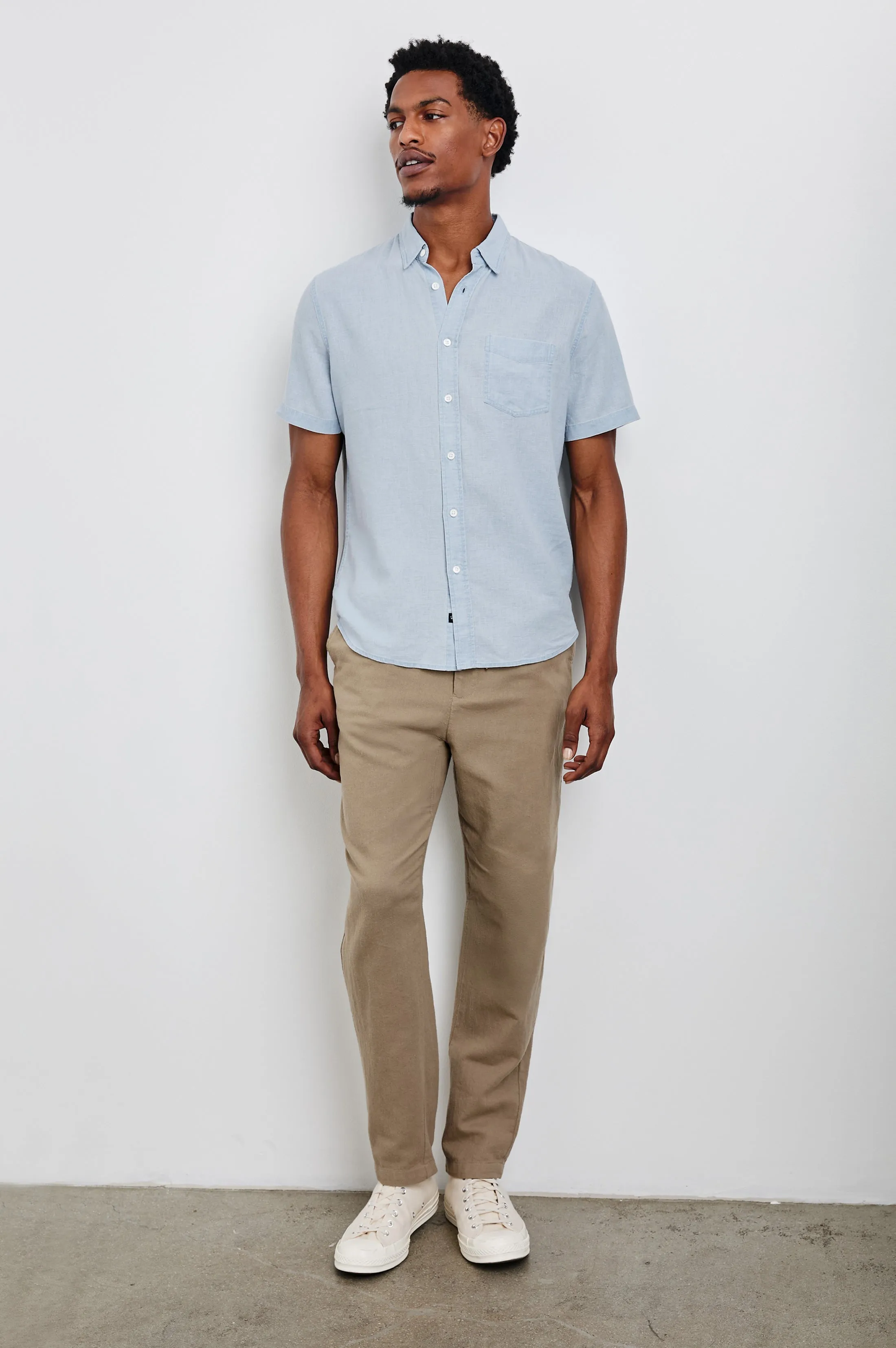 PAROS SHIRT - BLUE LAGOON sold by Rails product image thumbnail 3