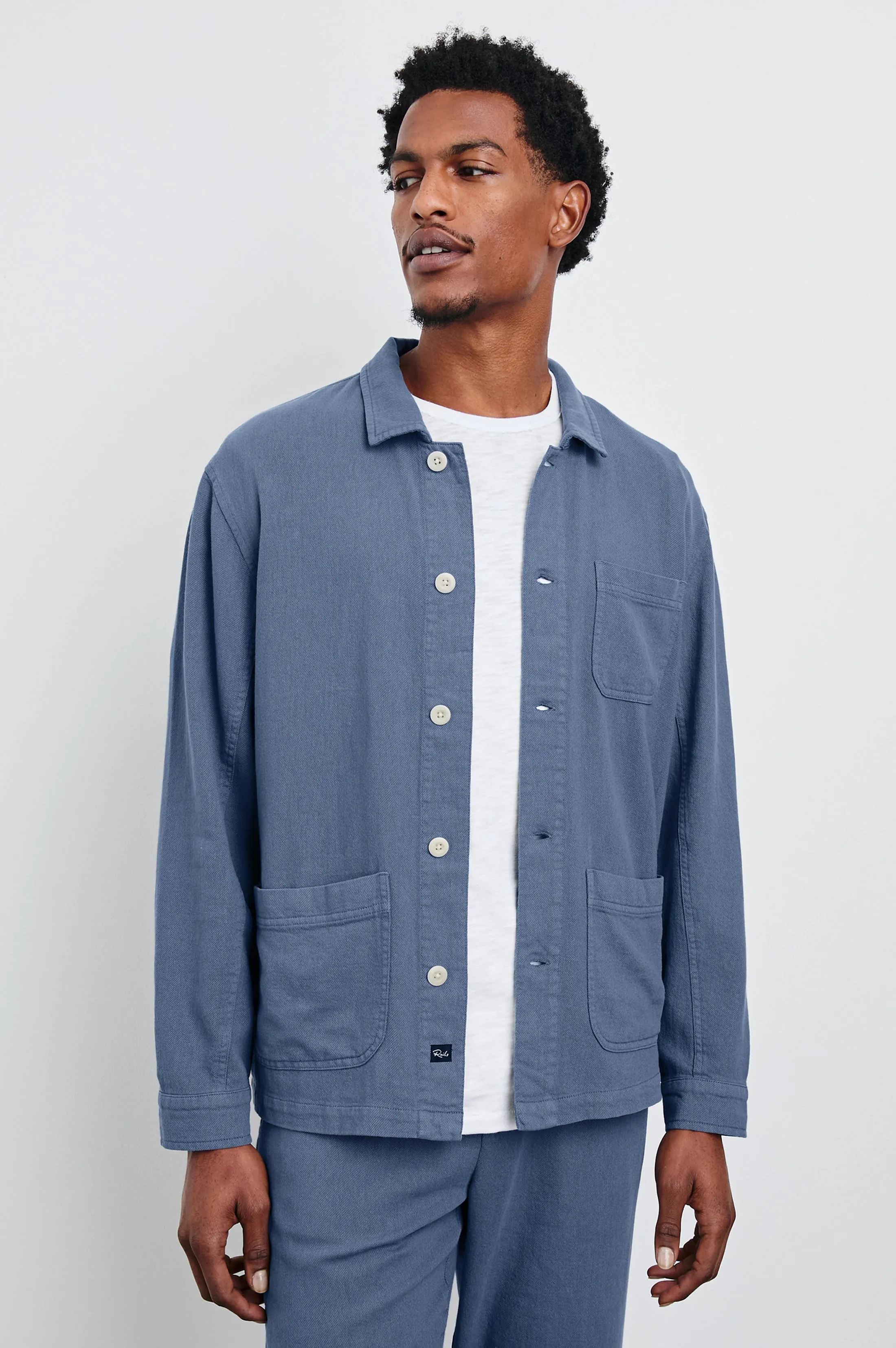 AMBROSE JACKET - WASHED BLUE sold by Rails product image thumbnail 4