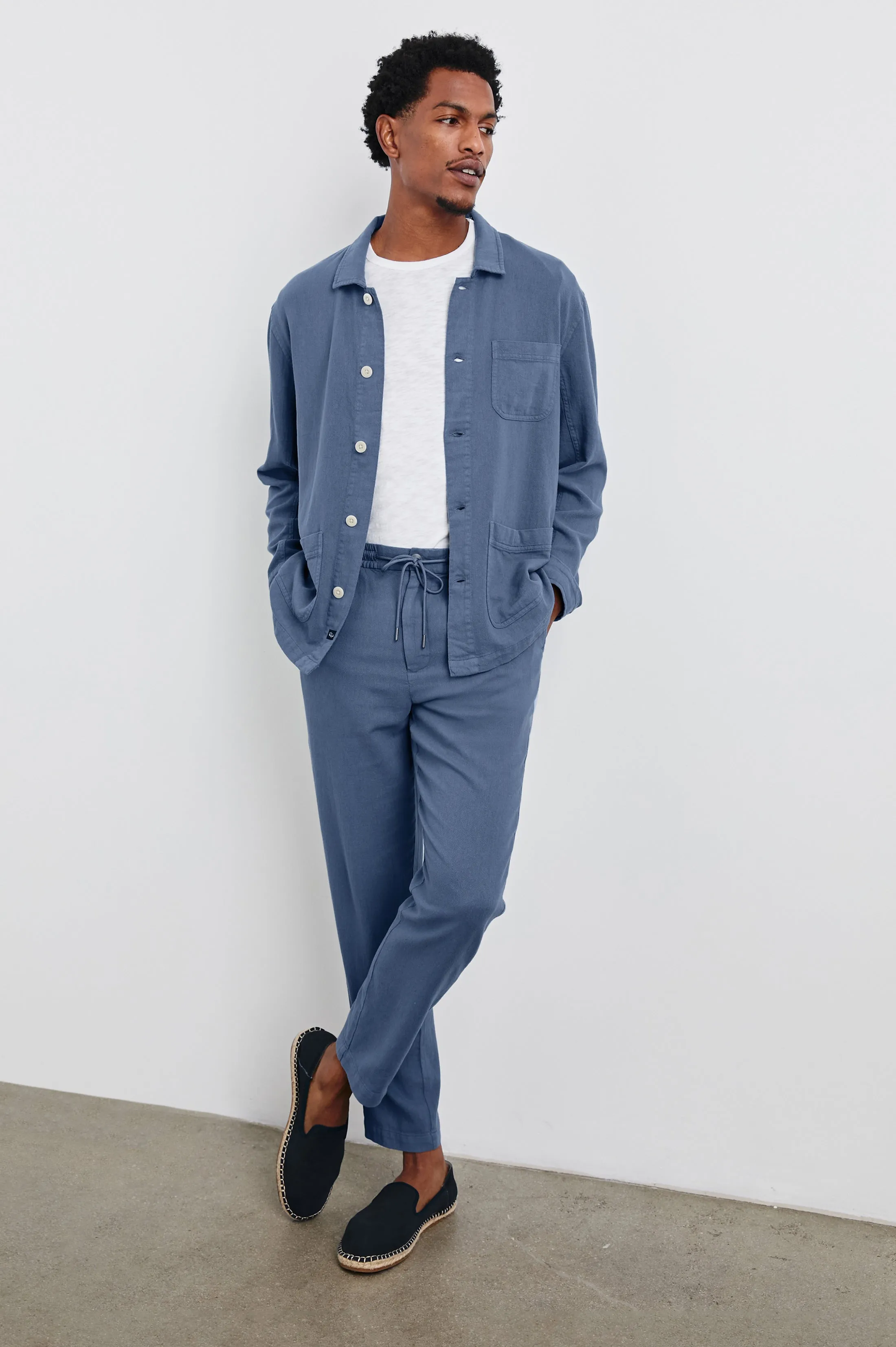 AMBROSE JACKET - WASHED BLUE sold by Rails product image thumbnail 3