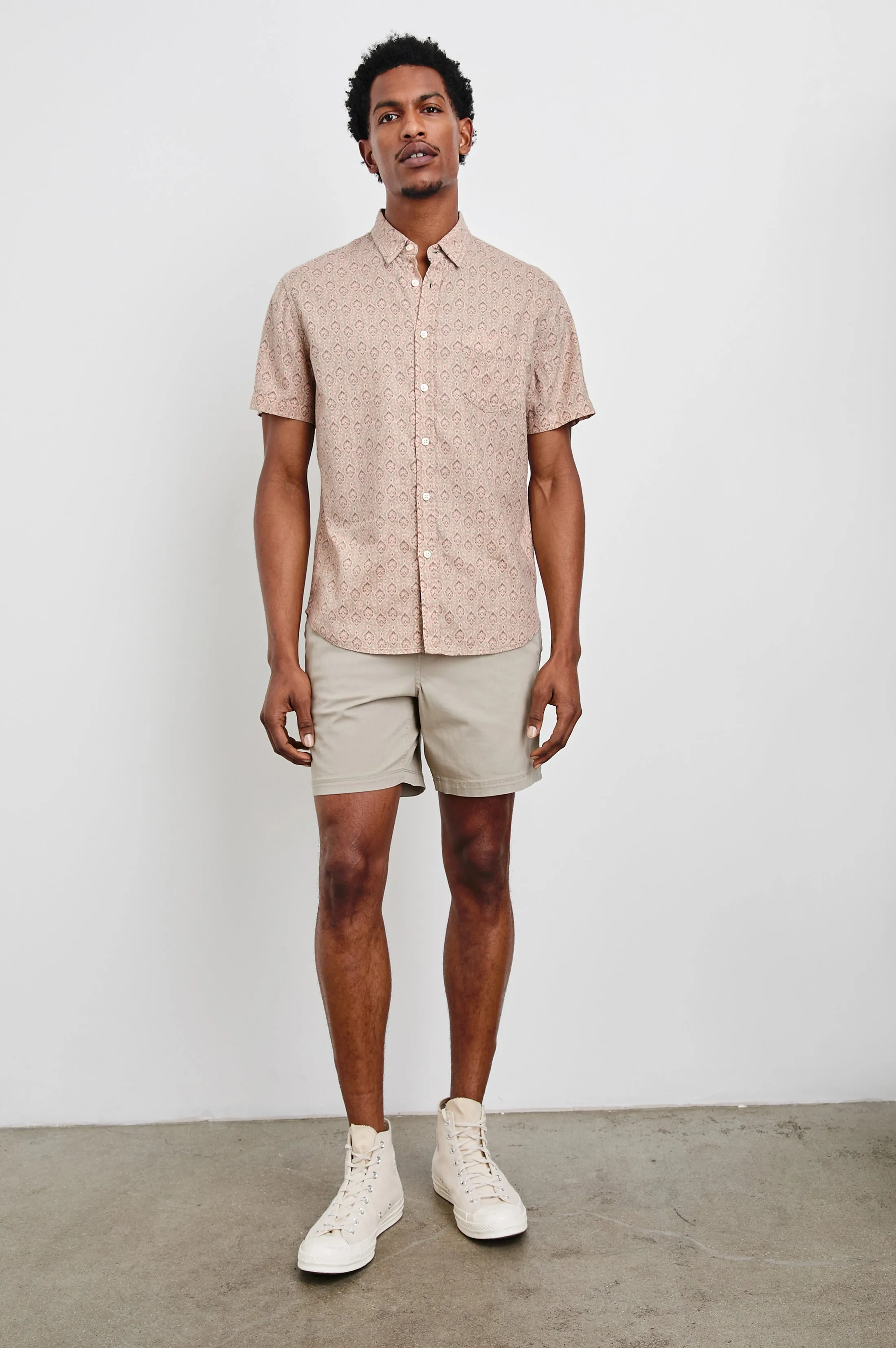 CARSON SHIRT - PENDANT BATIK FLAMINGO sold by Rails product image thumbnail 4