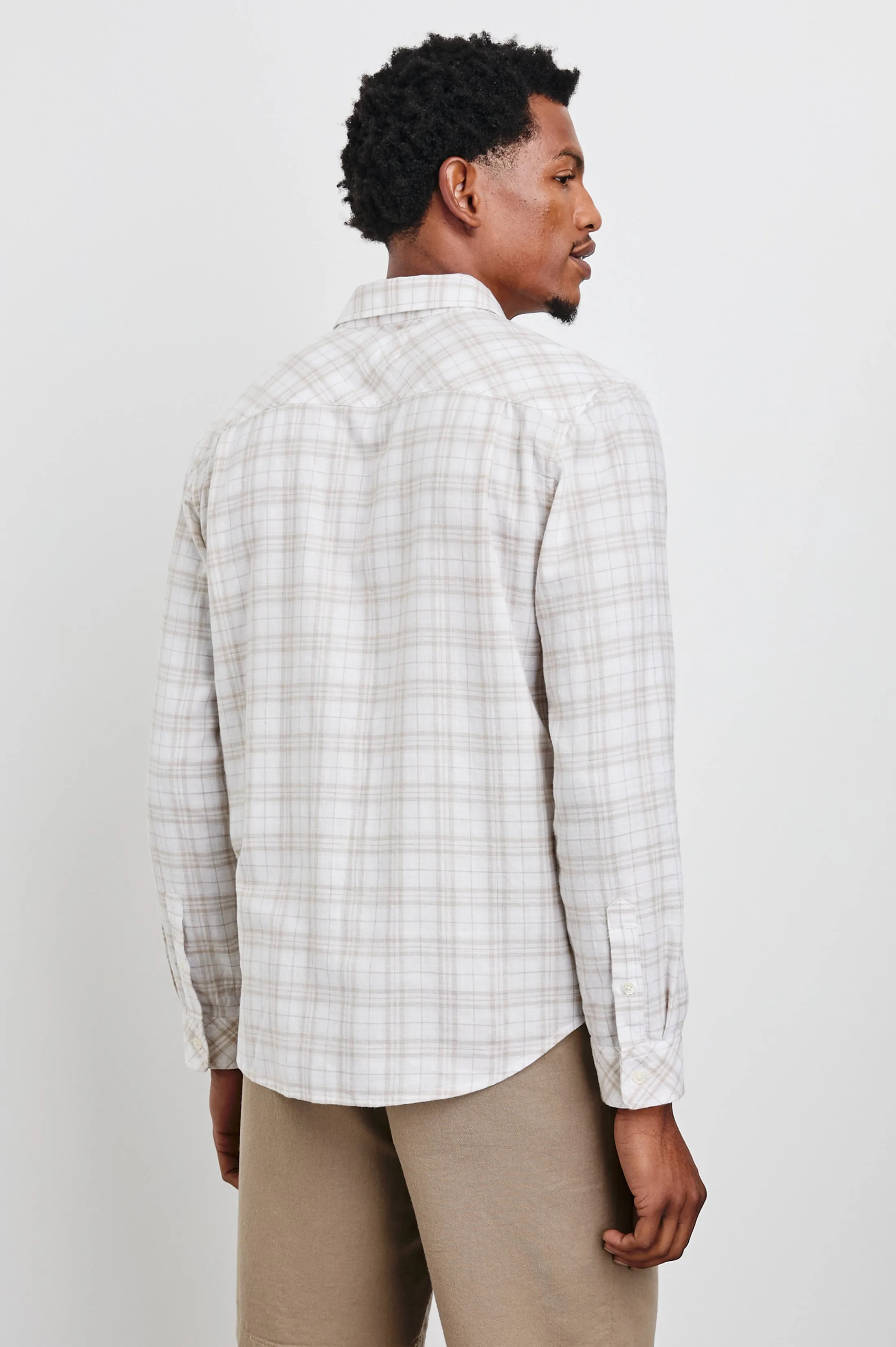 WYATT SHIRT - MISTY PEBBLE PATH sold by Rails product image thumbnail 4