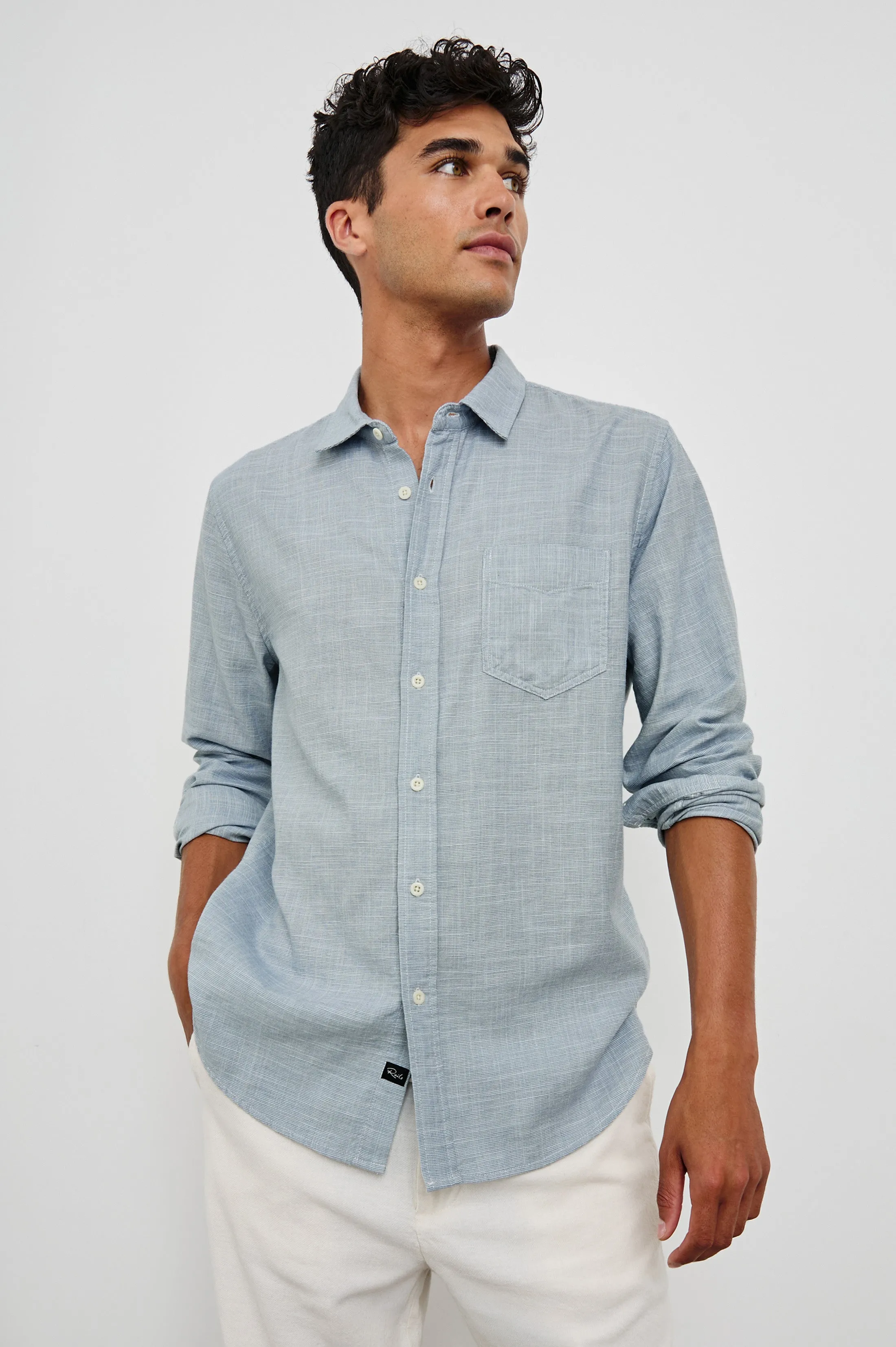 WYATT SHIRT - TIDAL ETCH sold by Rails product image thumbnail 4