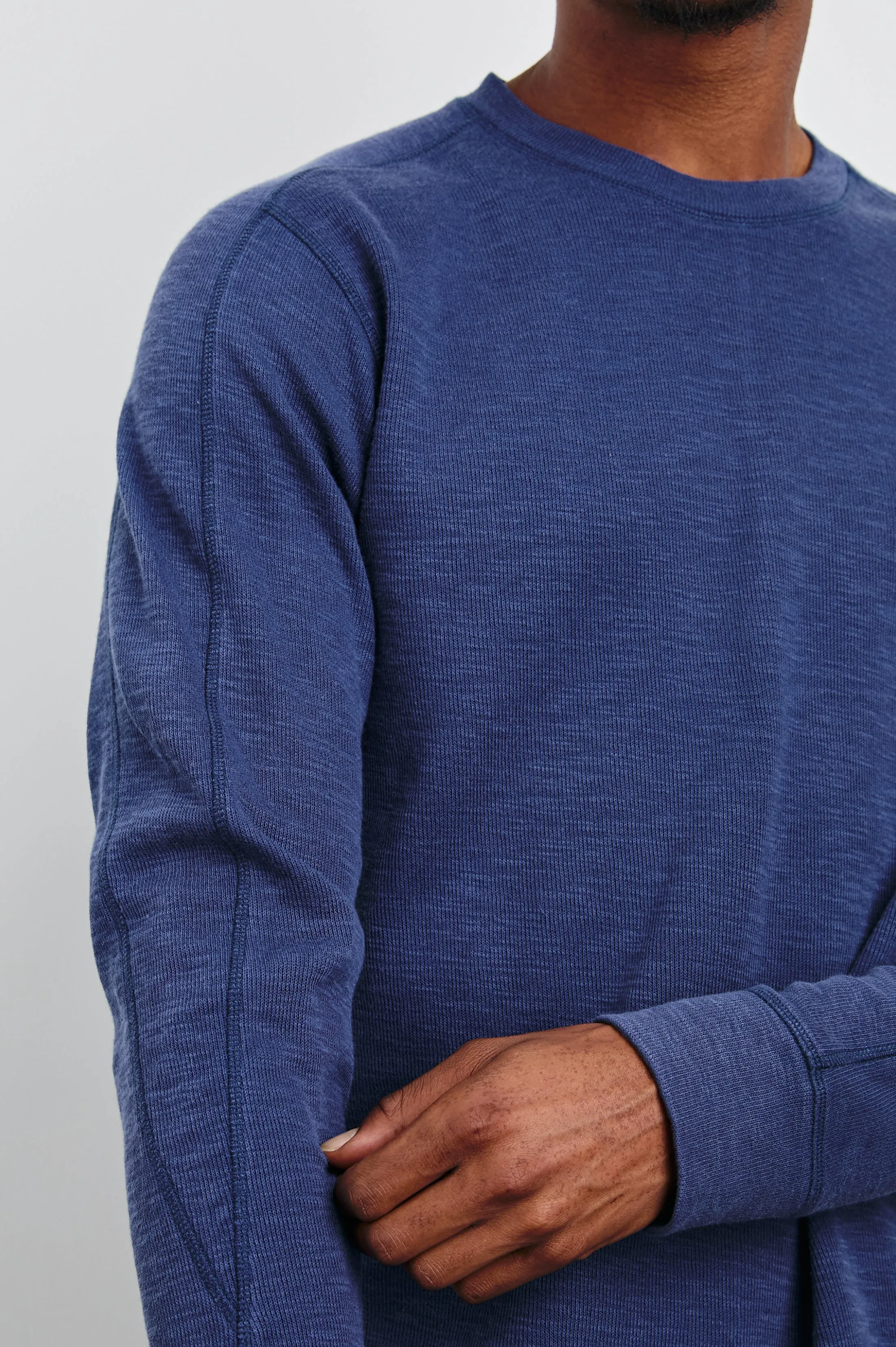 RHEESE LONG SLEEVE TEE - VINTAGE INDIGO sold by Rails product image thumbnail 2